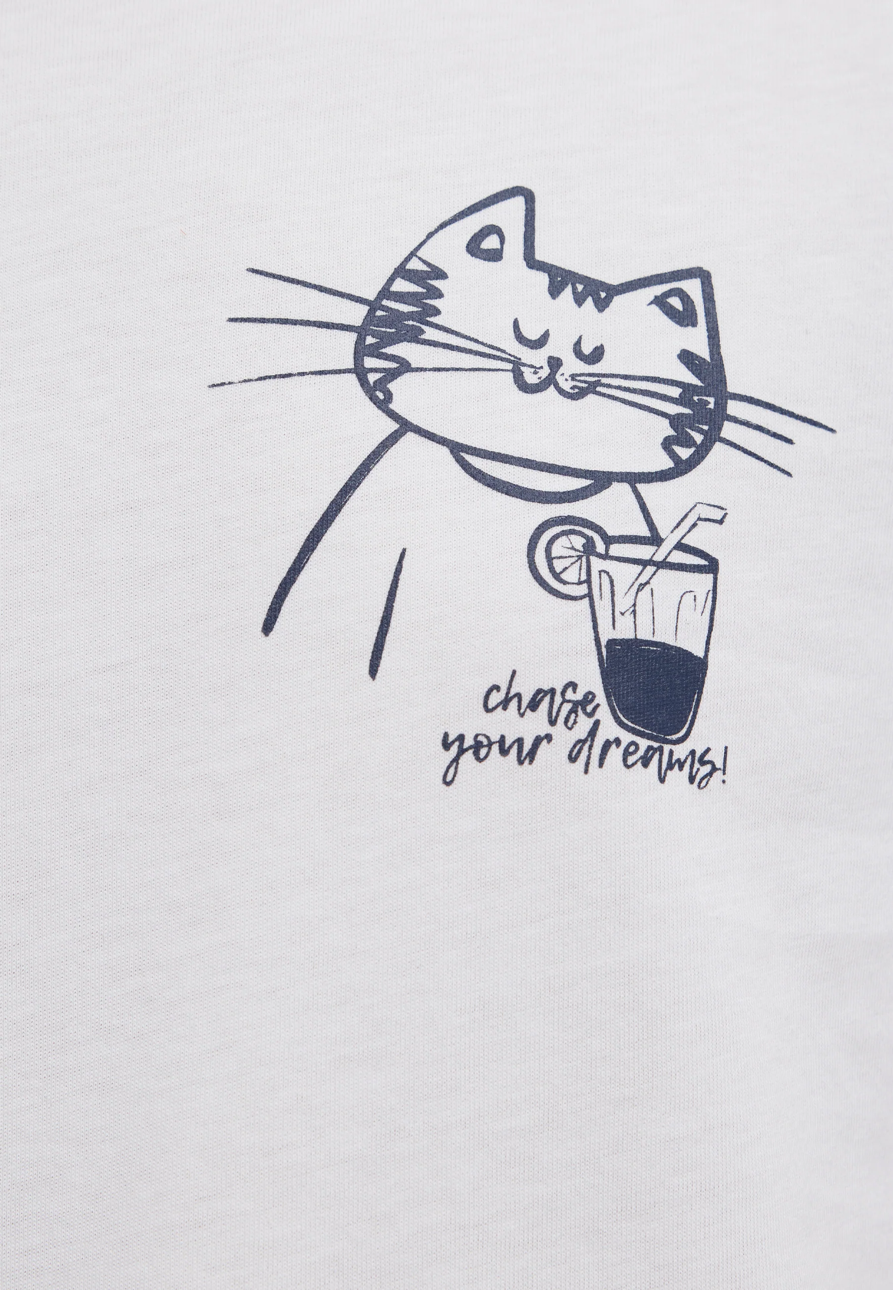 CAT PRINTED GRAPHIC T-SHIRT | T-Shirt mit Katzen Print - Image 7