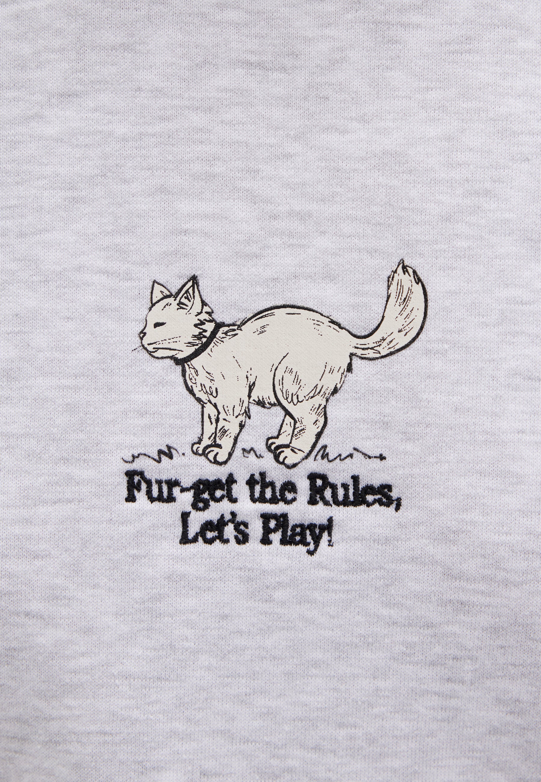 CAT PRINTED SWEATSHIRT | Sweatshirt mit Katzen-Detail - Image 7