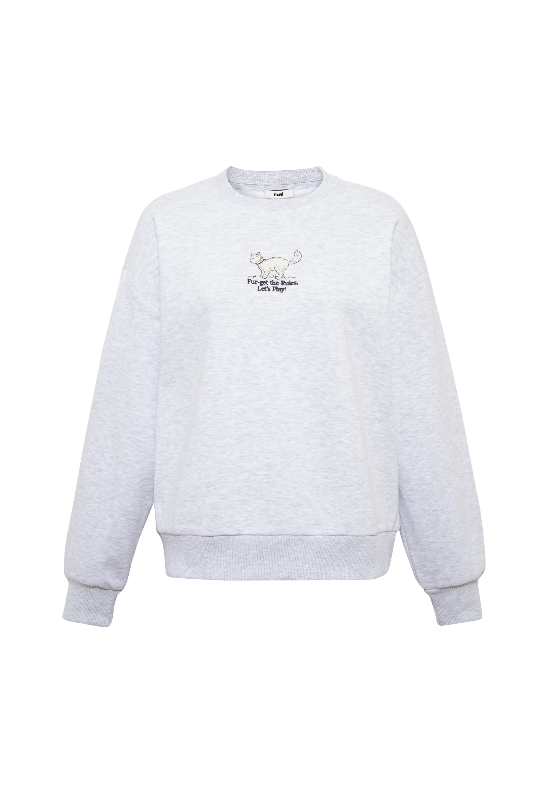CAT PRINTED SWEATSHIRT | Sweatshirt mit Katzen-Detail - Image 8