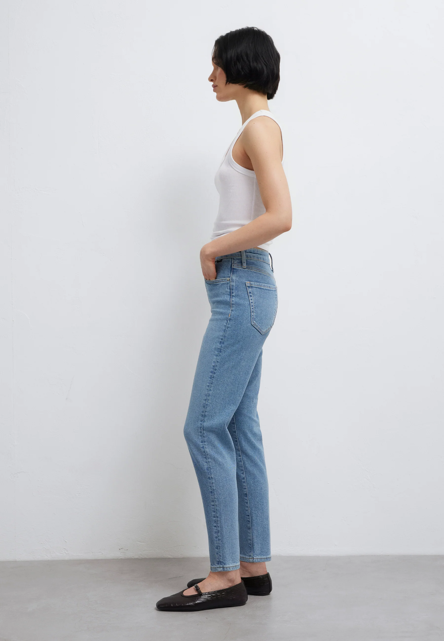 CINDY | Mom jeans high-rise - Image 3