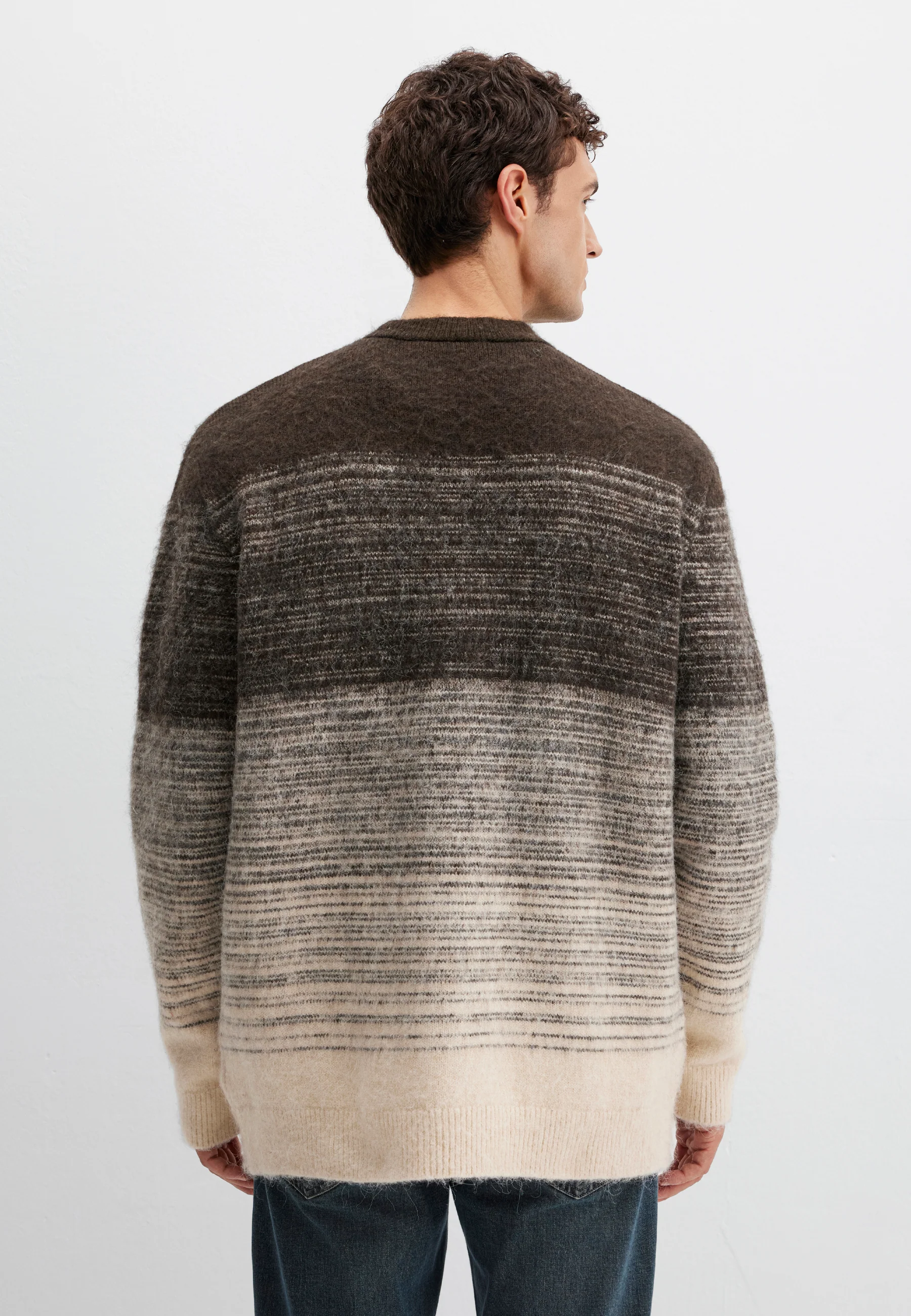 CREW NECK SWEATER | Gestreifter Strickpullover - Image 5