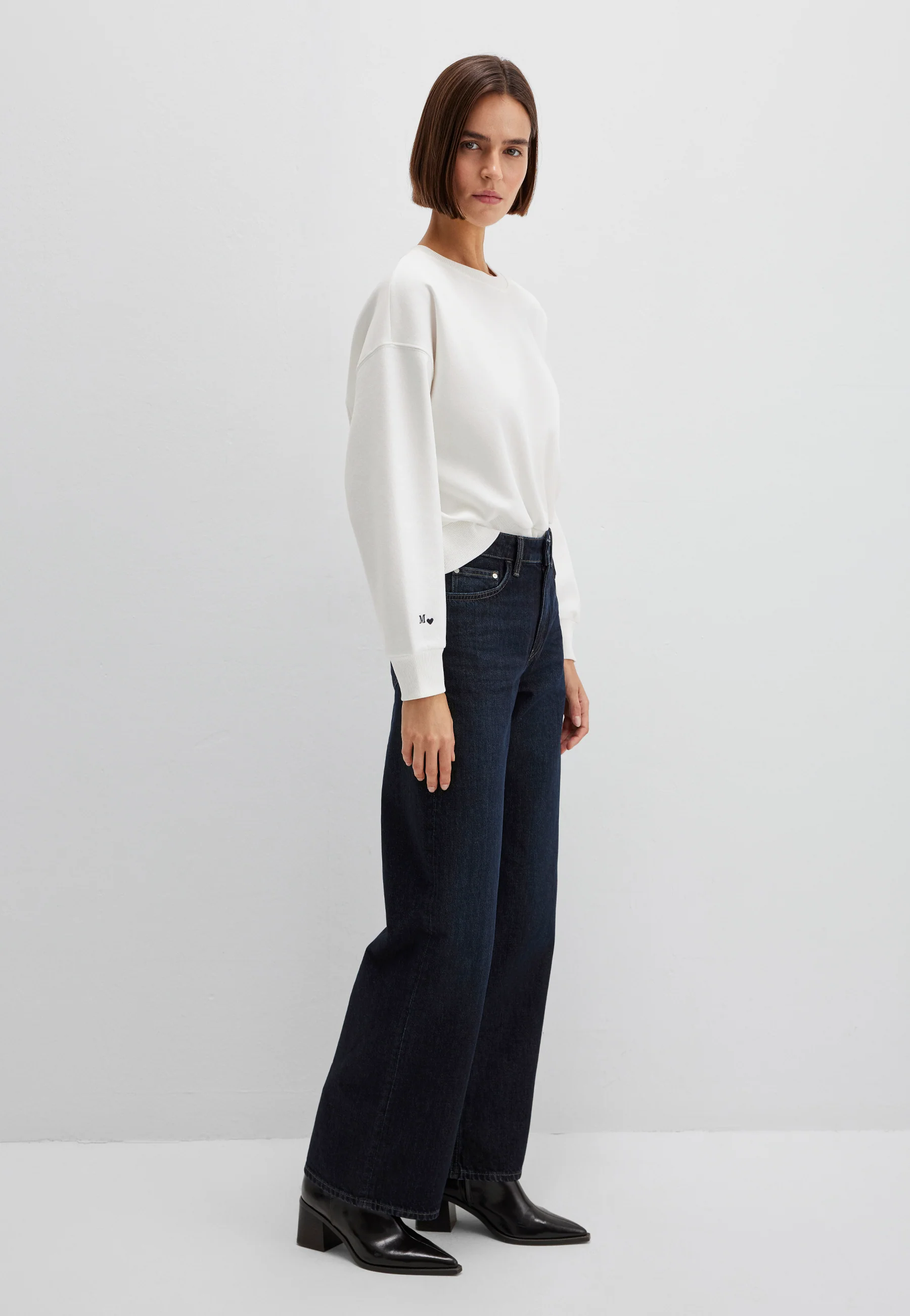 CREW NECK SWEATSHIRT | Sweatshirt mit kleiner Stickerei - Image 3
