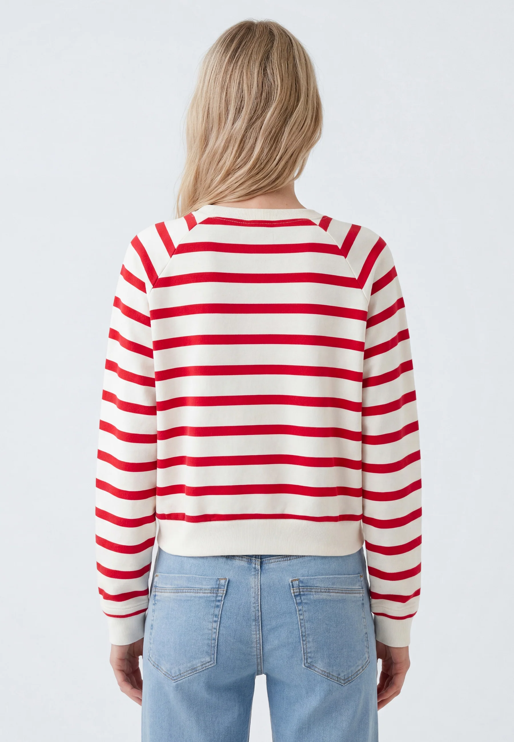 CREW NECK SWEATSHIRT | Sweatshirt Blockstreifen - Image 5