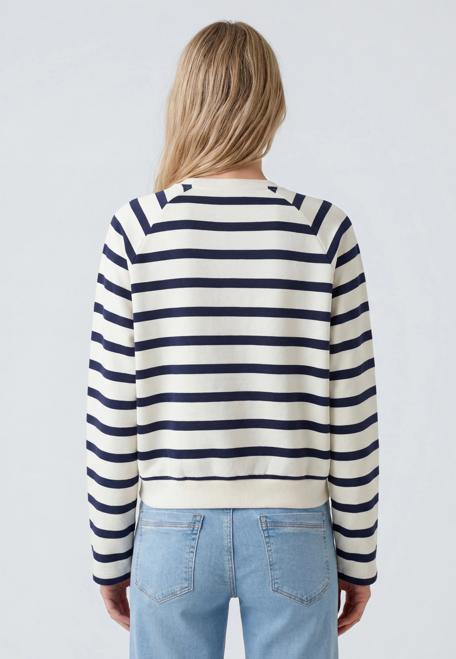 CREW NECK SWEATSHIRT | Sweatshirt Blockstreifen - Image 5