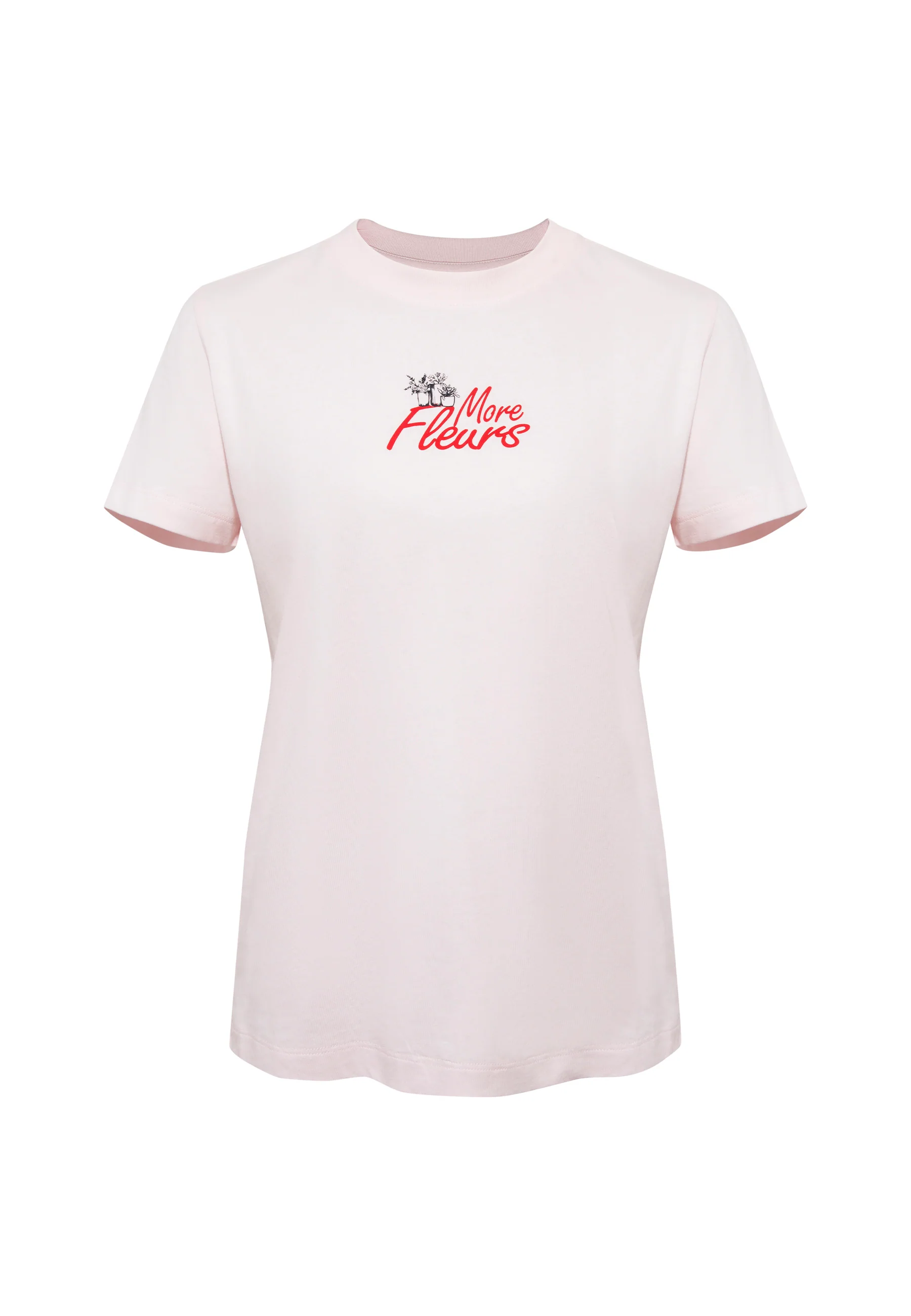 FLOWER PRINTED T-SHIRT | Backprint T-Shirt - Image 8