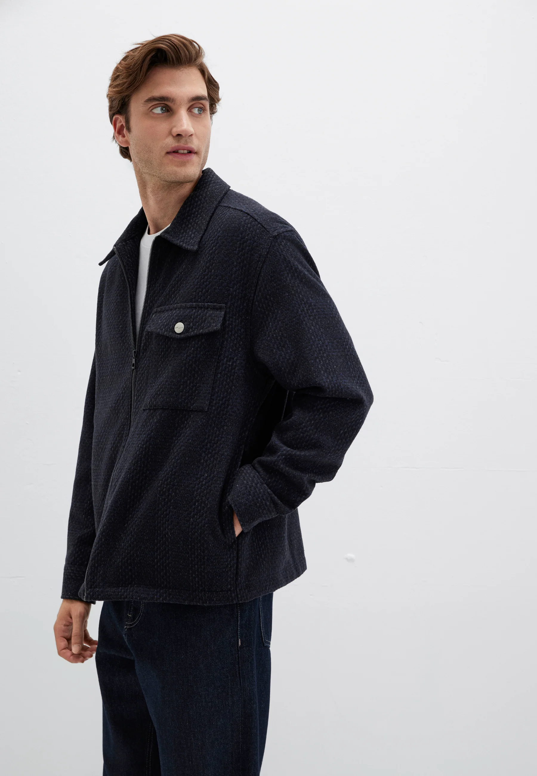 FULL ZIP SHIRT | Premium Overshirt - Image 3