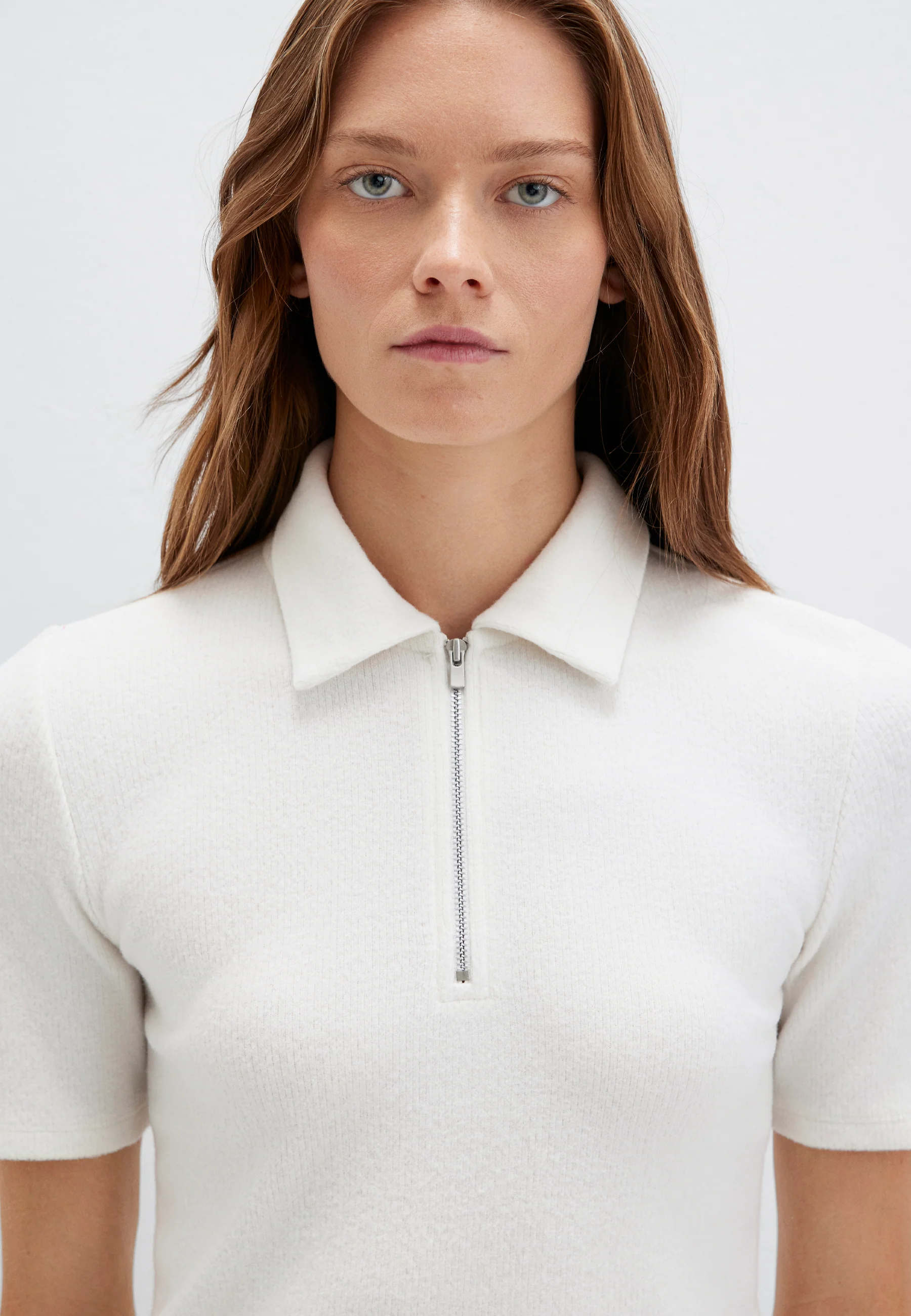 HALF ZIP FASHION JERSEY | Kurzarm Top - Image 6