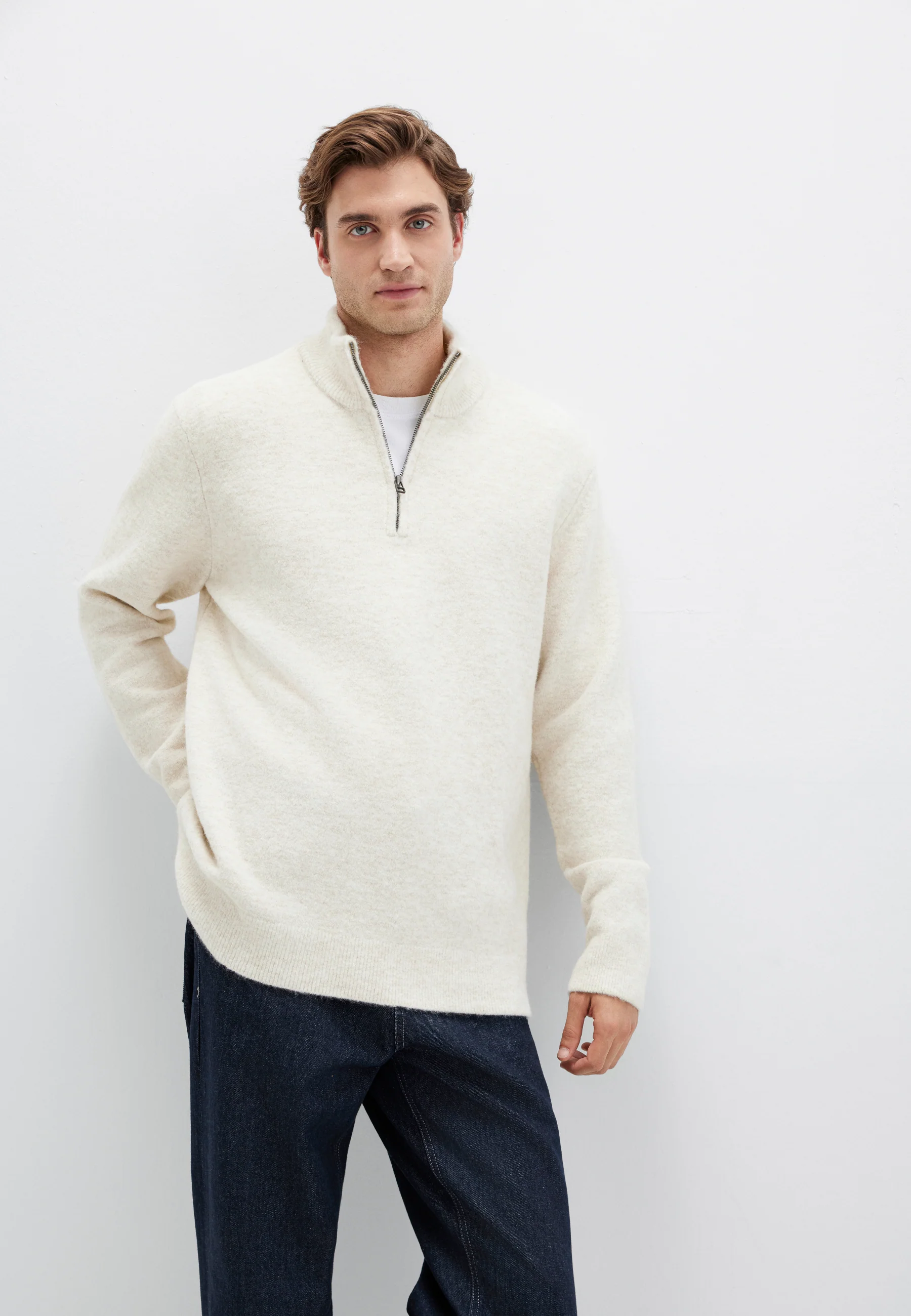 HALF ZIP SWEATER | Premium Troyer - Image 4