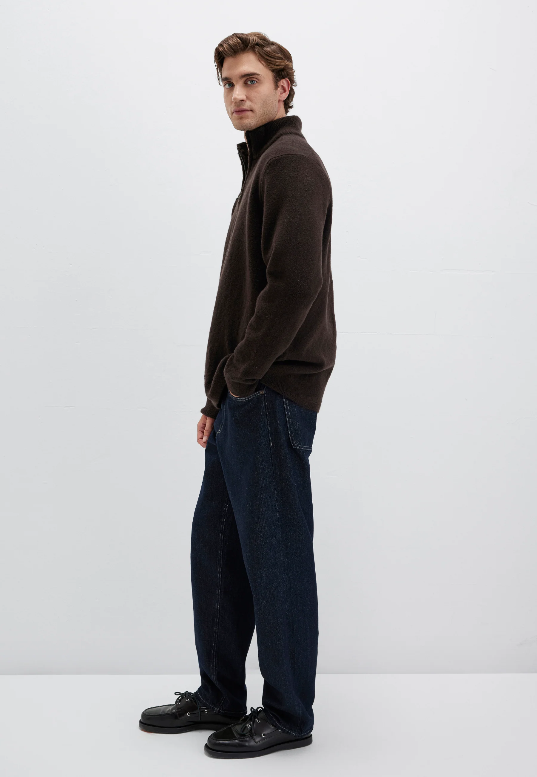HALF ZIP SWEATER | Premium Troyer - Image 3