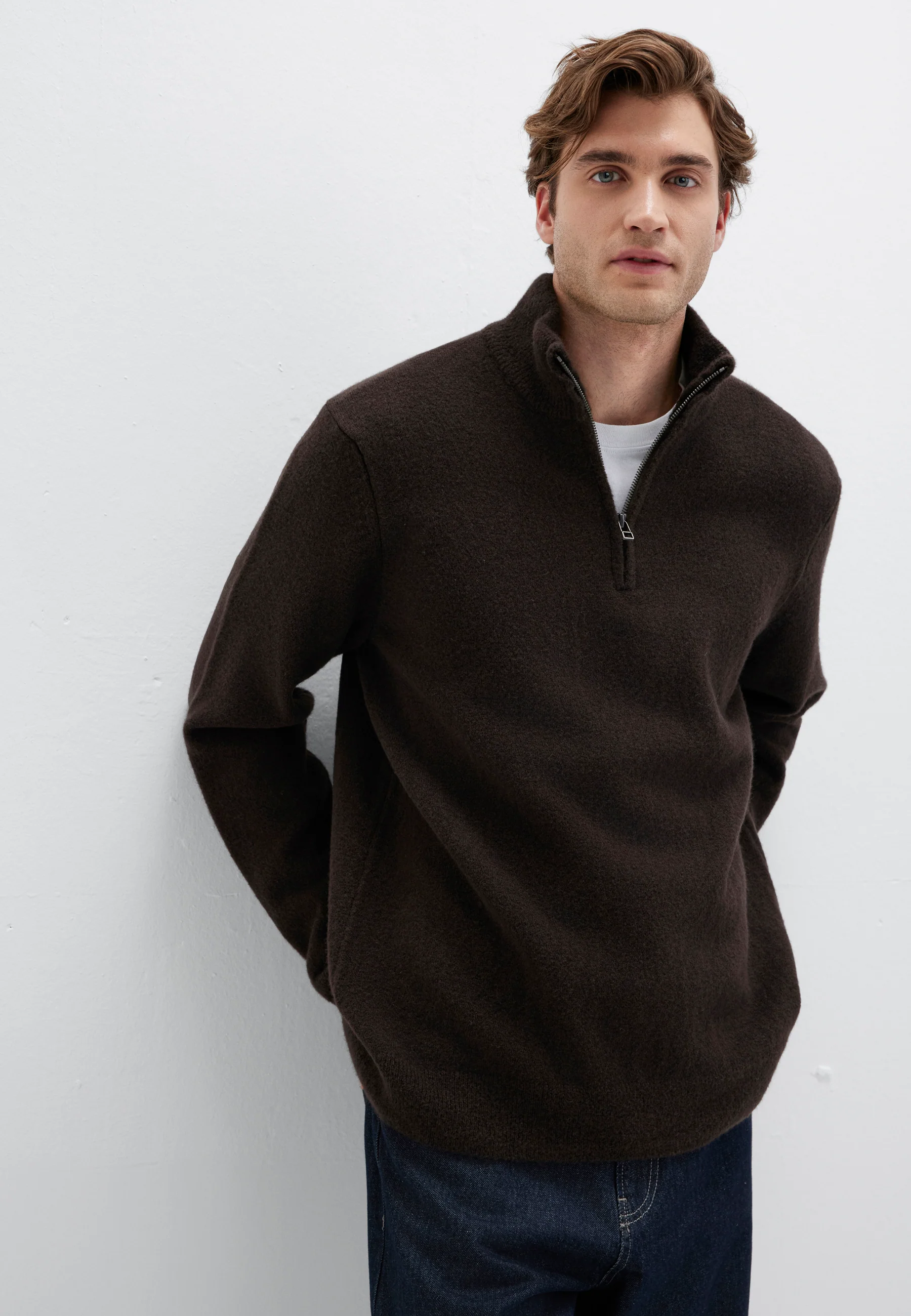 HALF ZIP SWEATER | Premium Troyer - Image 4