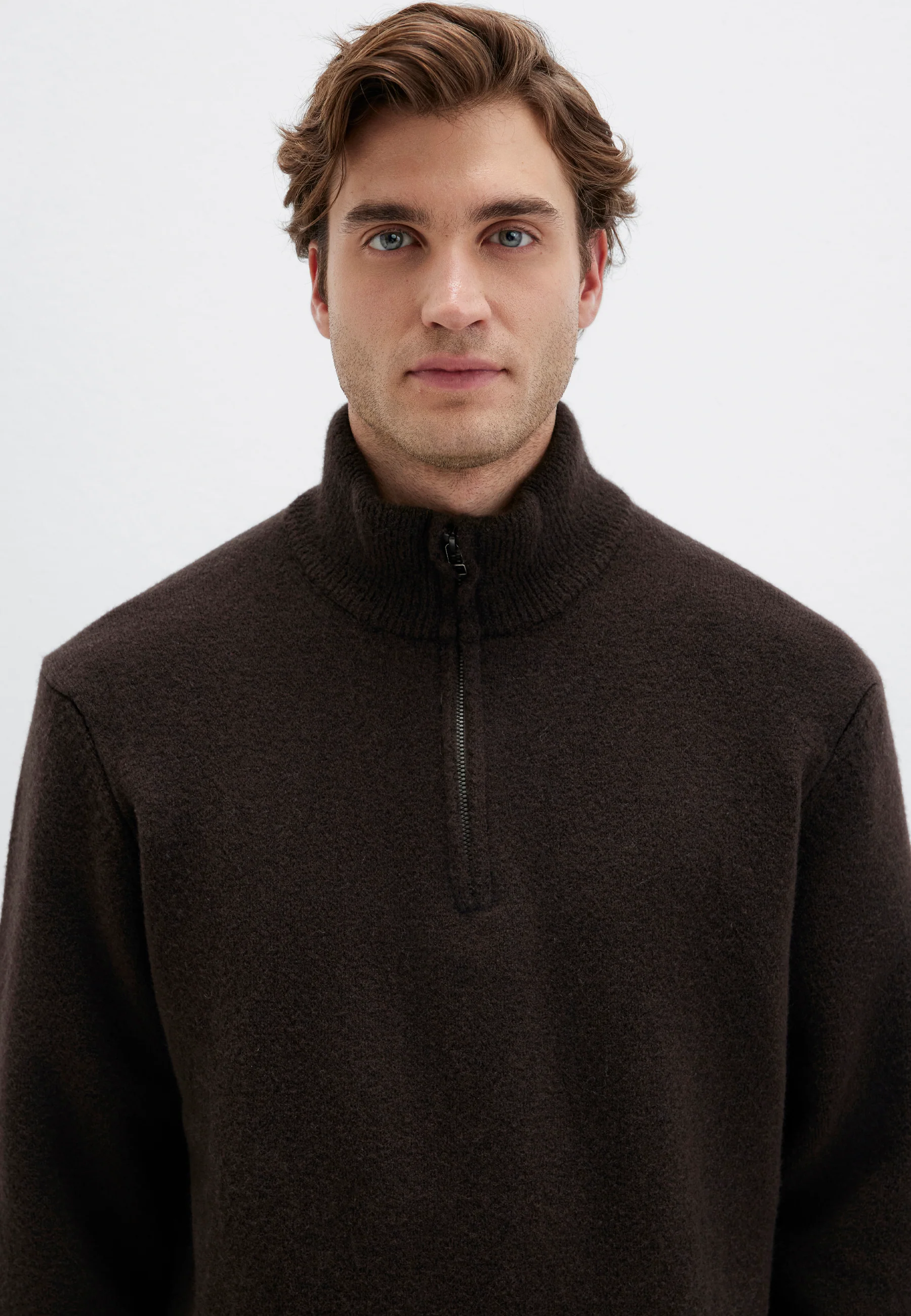 HALF ZIP SWEATER | Premium Troyer - Image 6