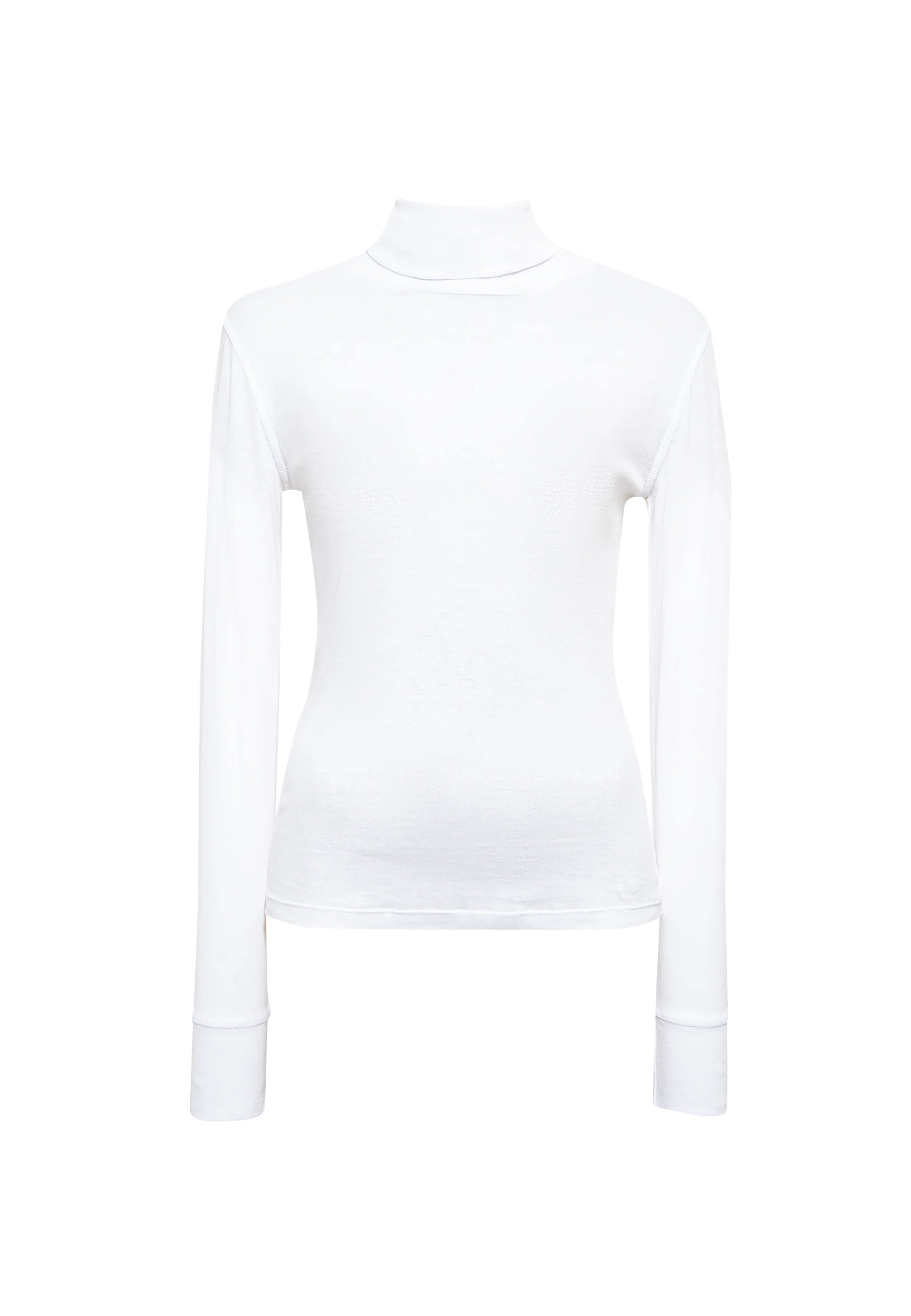 HIGH COLLAR JERSEY | Longsleeve Top - Image 8