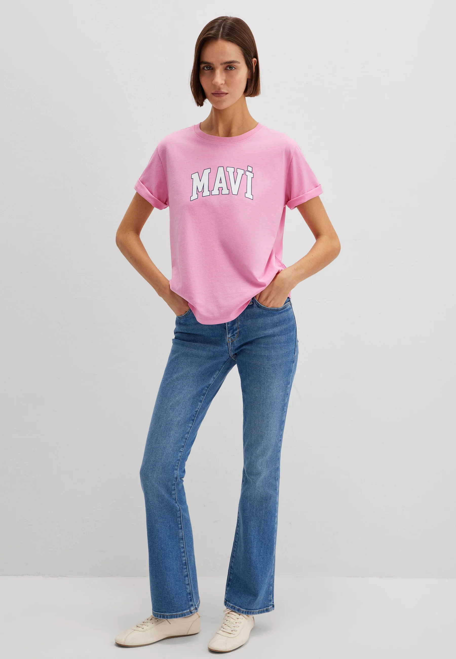 LOGO PRINTED T-SHIRT | T-Shirt mit Logo Print - Image 4
