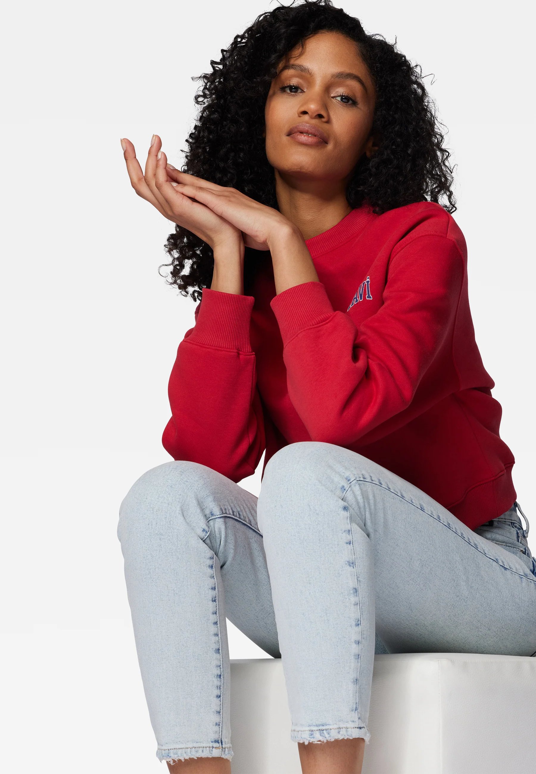 LOGO SHORT SWEATSHIRT | Cropped Sweatshirt - Image 3