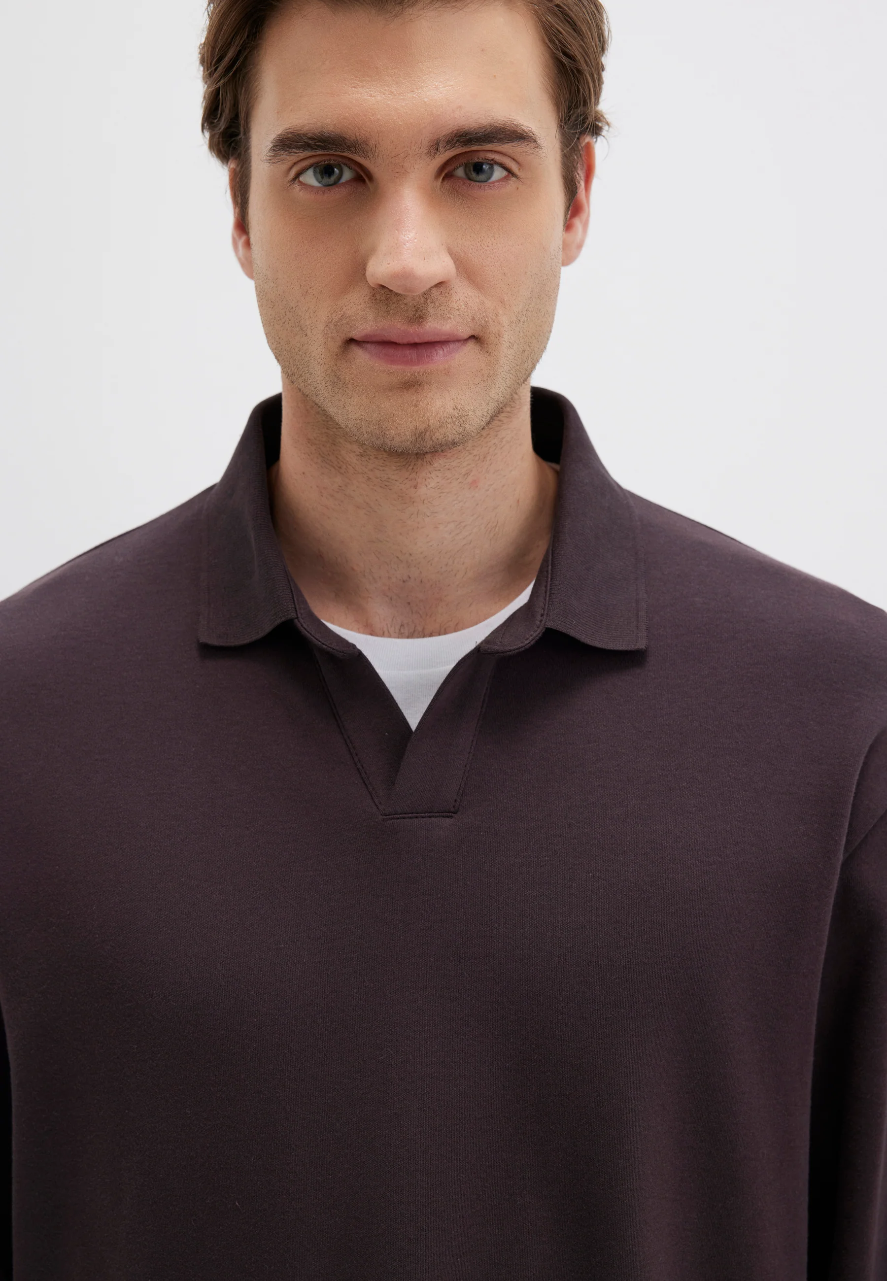 LONG SLEEVE JERSEY | Premium Sweatshirt mit Notch Neck - Image 6