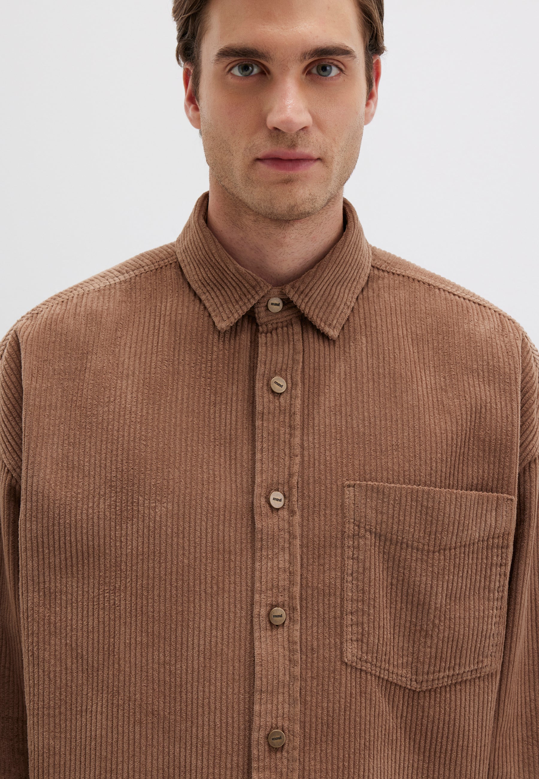 LONG SLEEVE SHIRT | Cord Overshirt - Image 6