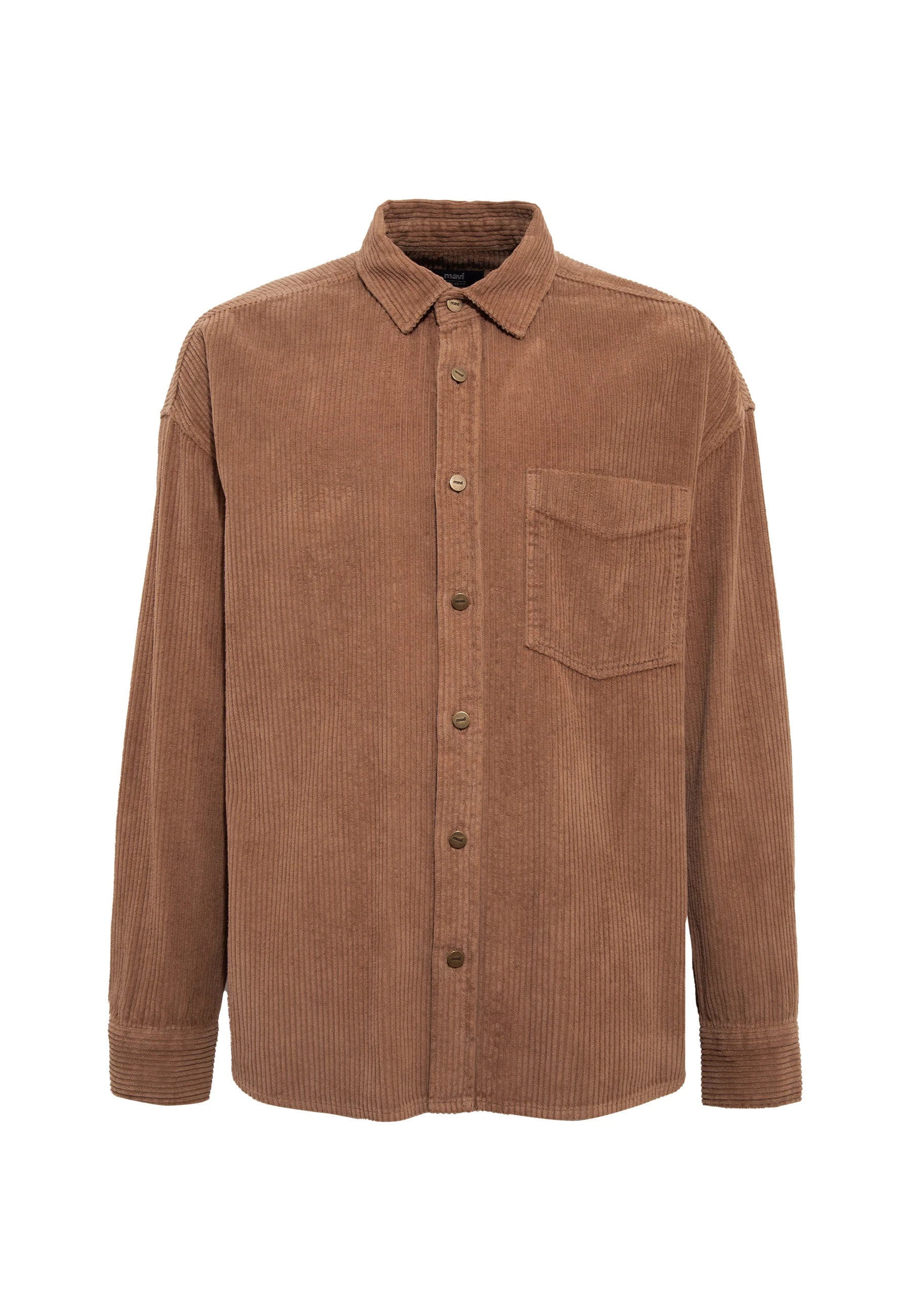 LONG SLEEVE SHIRT | Cord Overshirt - Image 8