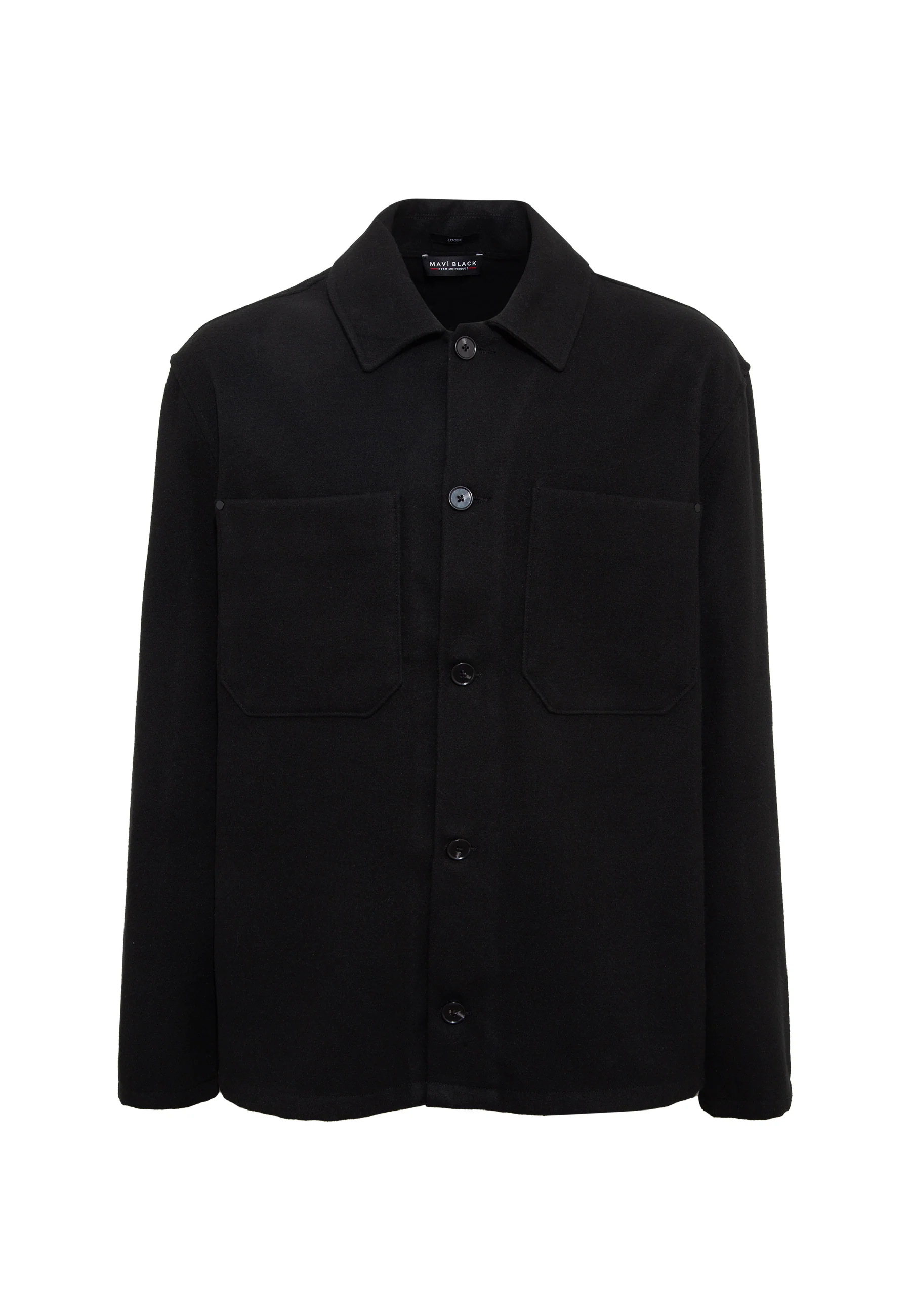 LONG SLEEVE SHIRT | Basic Overshirt - Image 8
