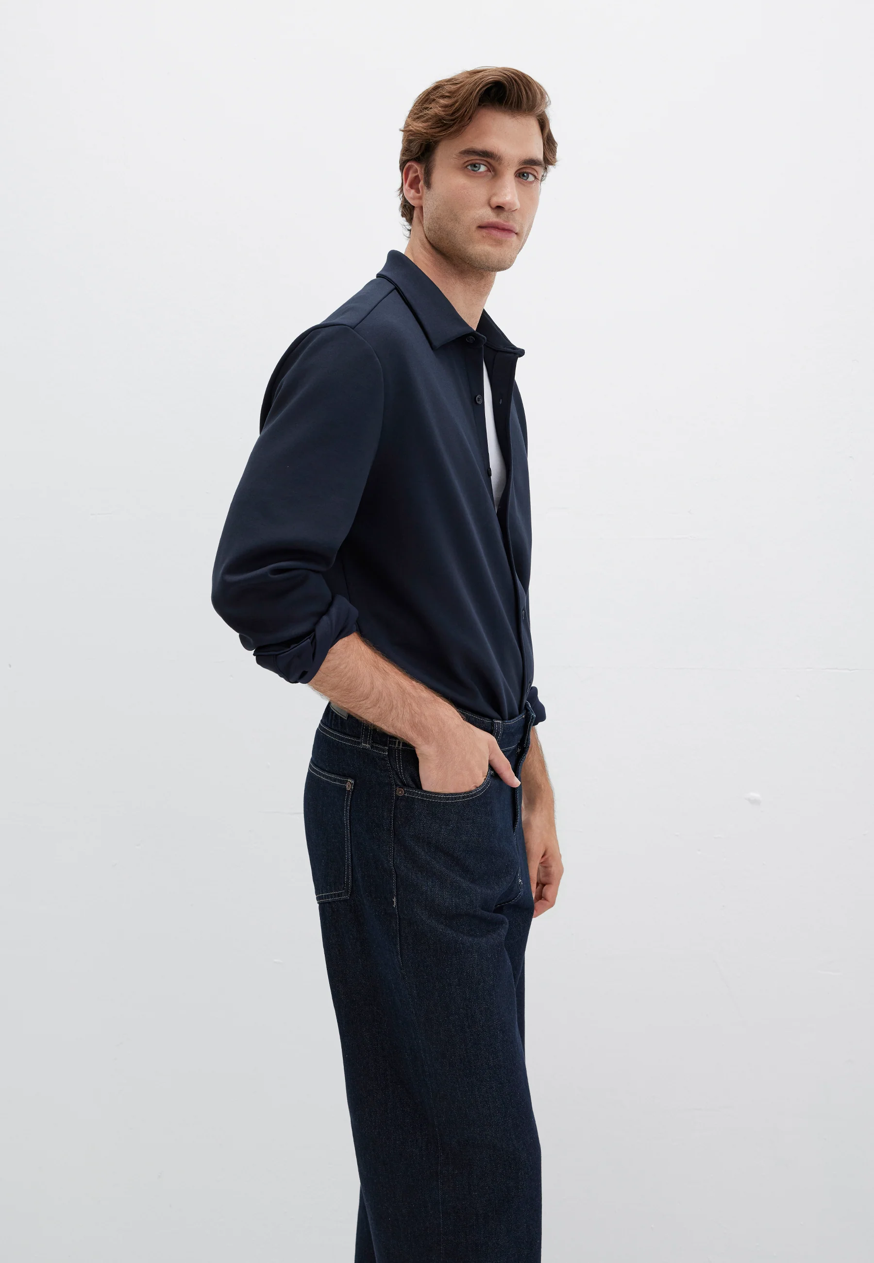 LONG SLEEVE SHIRT | Premium Hemd mit Kentkragen - Image 3