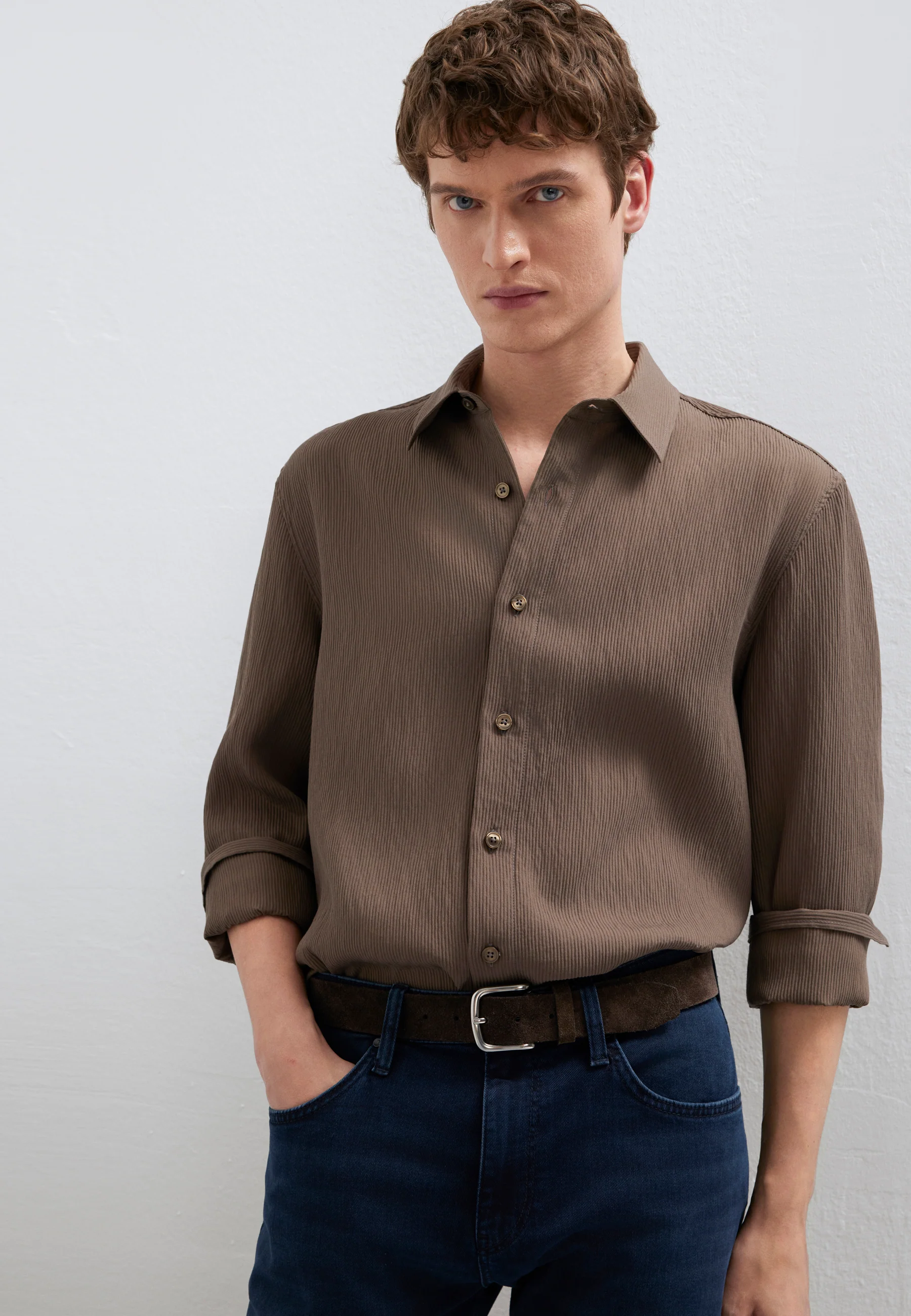 LONG SLEEVE SHIRT | Premium Hemd mit Struktur - Image 4