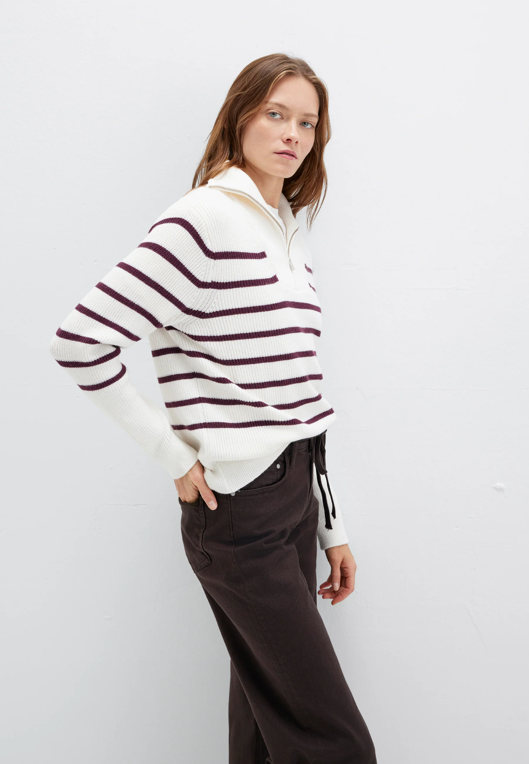 LONG SLEEVE SWEATER | Streifen Pullover - Image 3