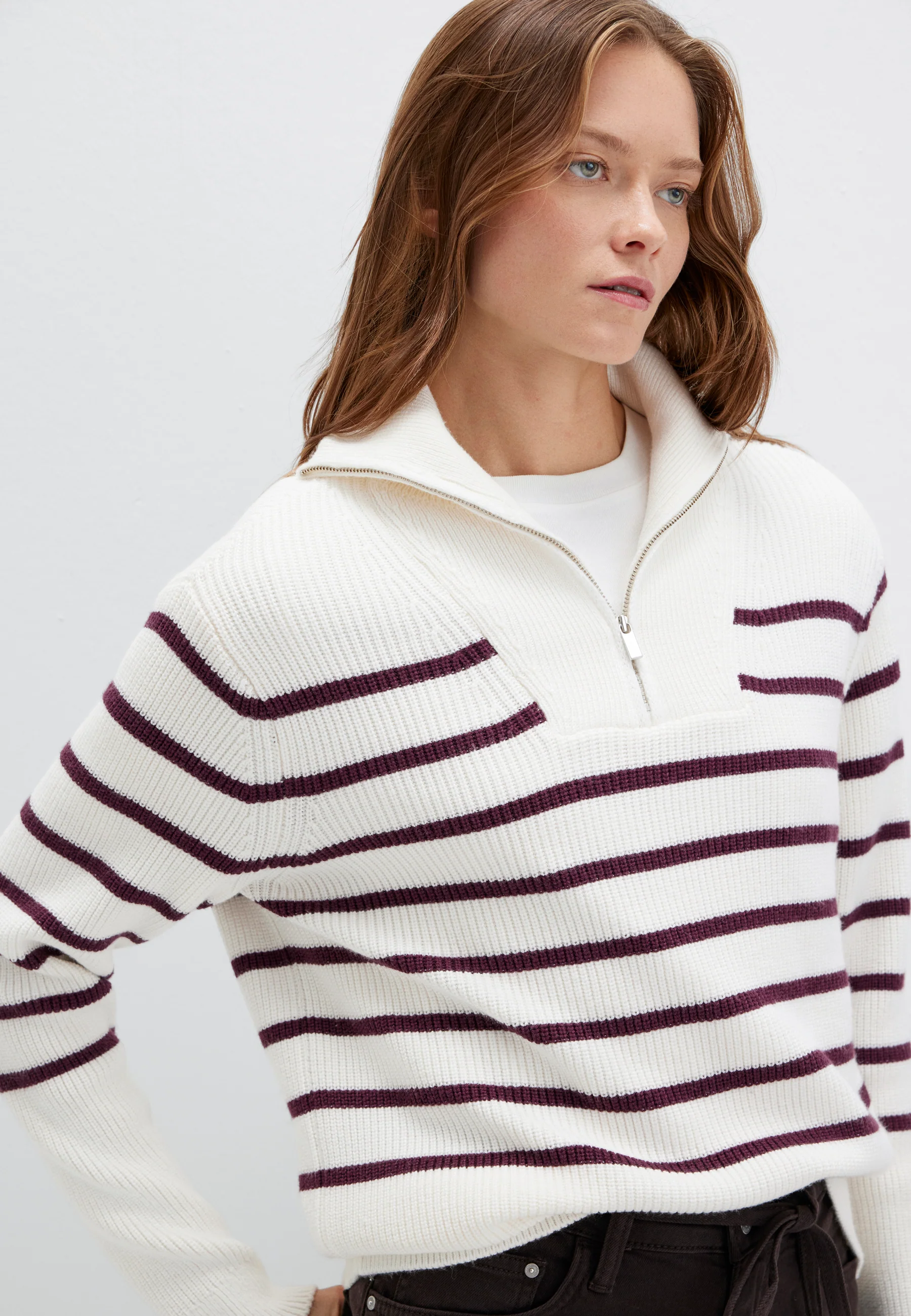 LONG SLEEVE SWEATER | Streifen Pullover - Image 4
