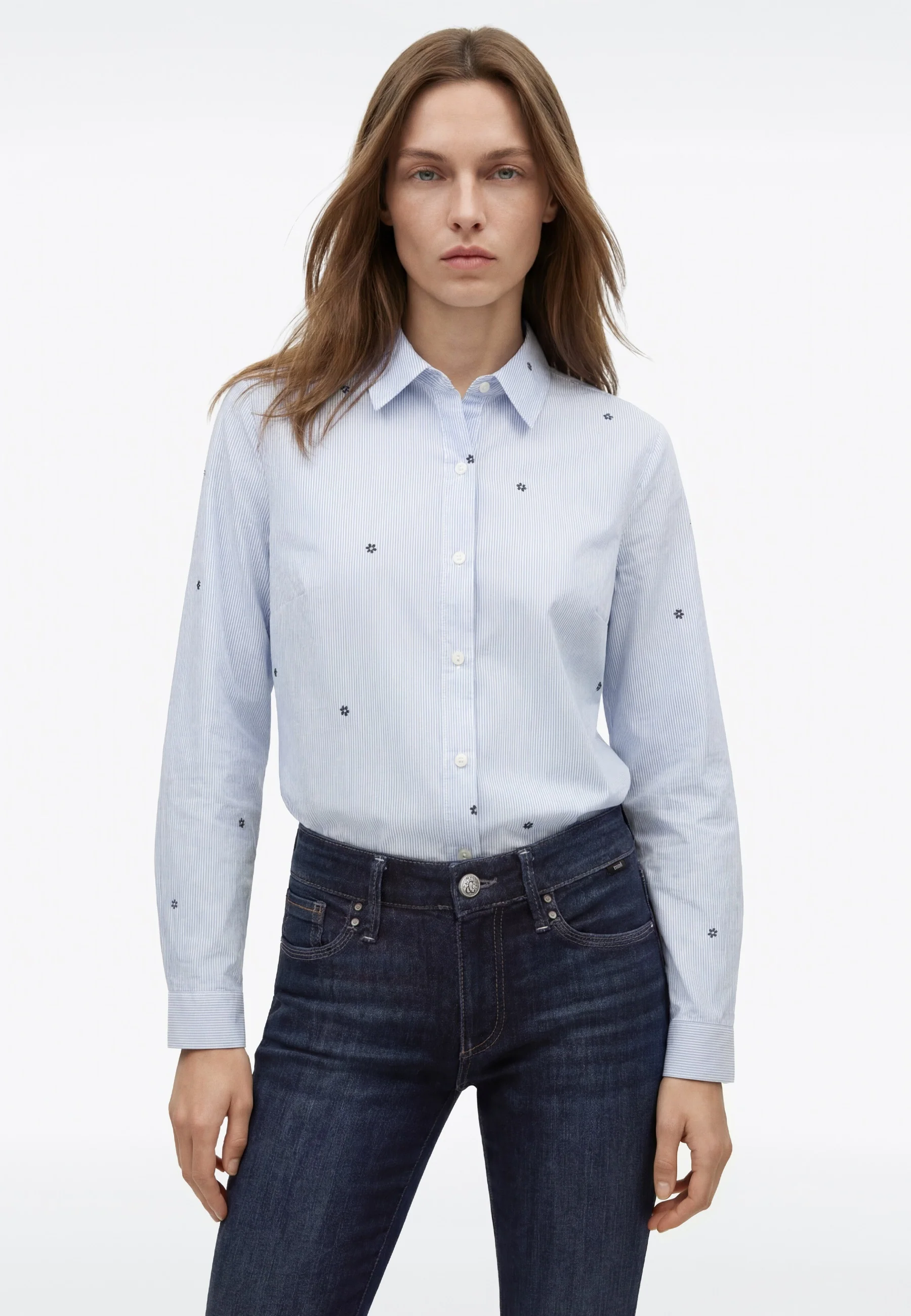 LONG SLEEVE WOVEN SHIRT | Langarm Bluse - Image 4