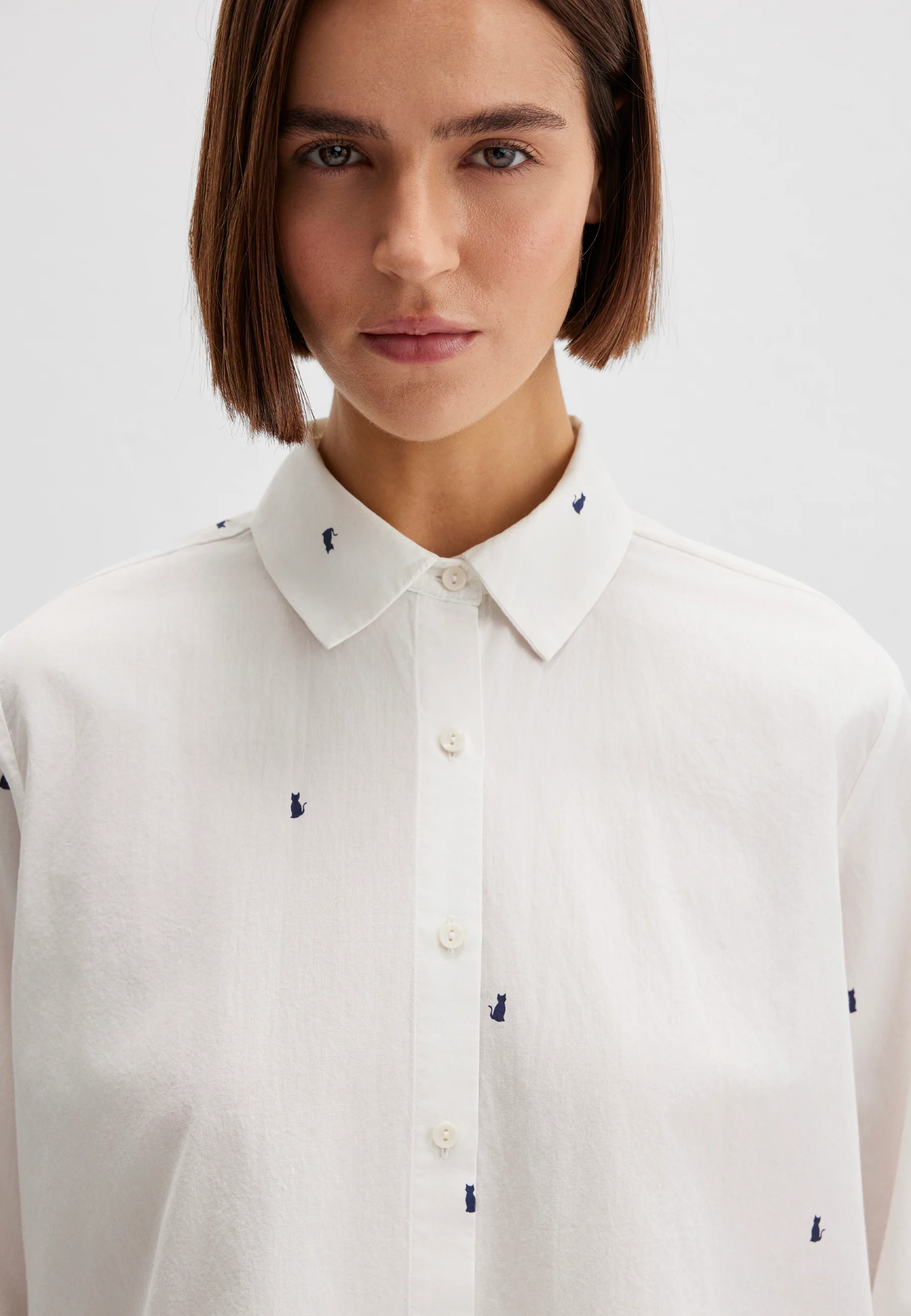 LONG SLEEVE WOVEN SHIRT | Langarm Bluse - Image 6