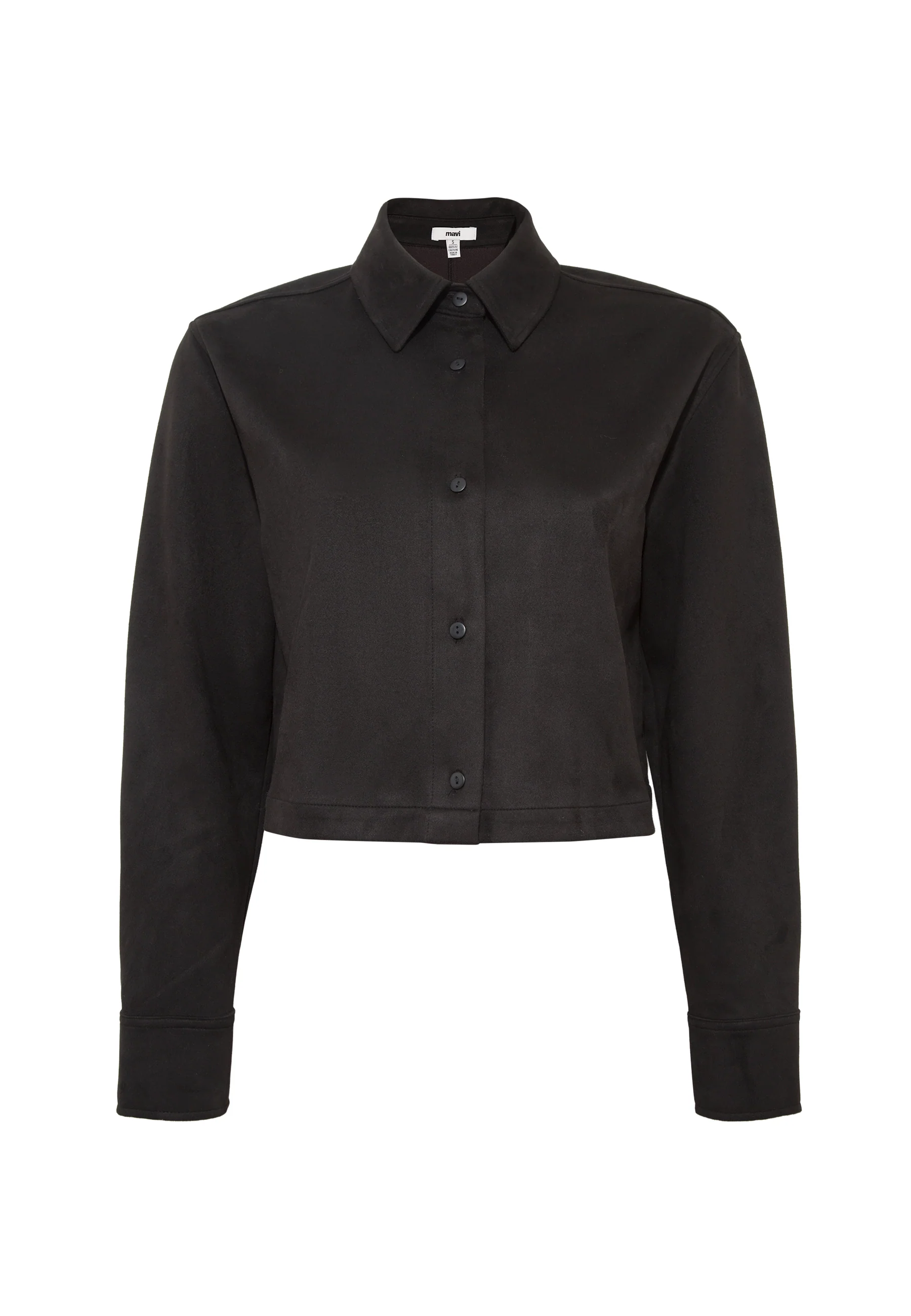 LONG SLEEVE WOVEN SHIRT | Overshirt - Image 8