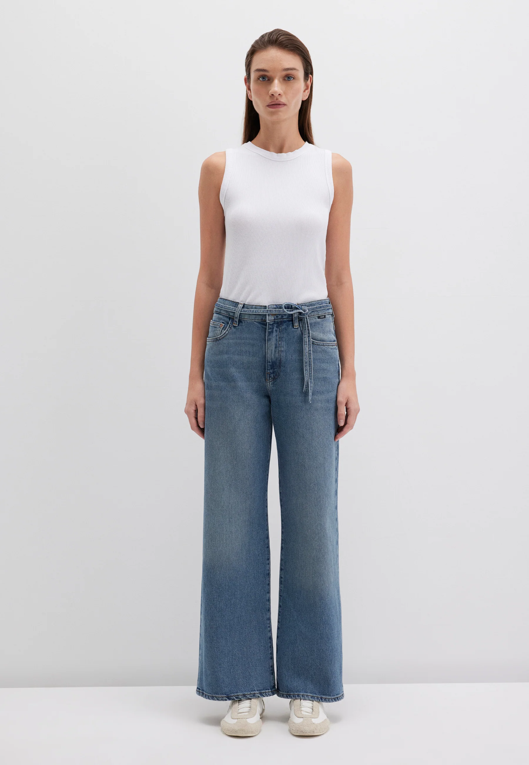 MALIBU W/Belt | High-Rise, Loose Wide Leg - Image 4