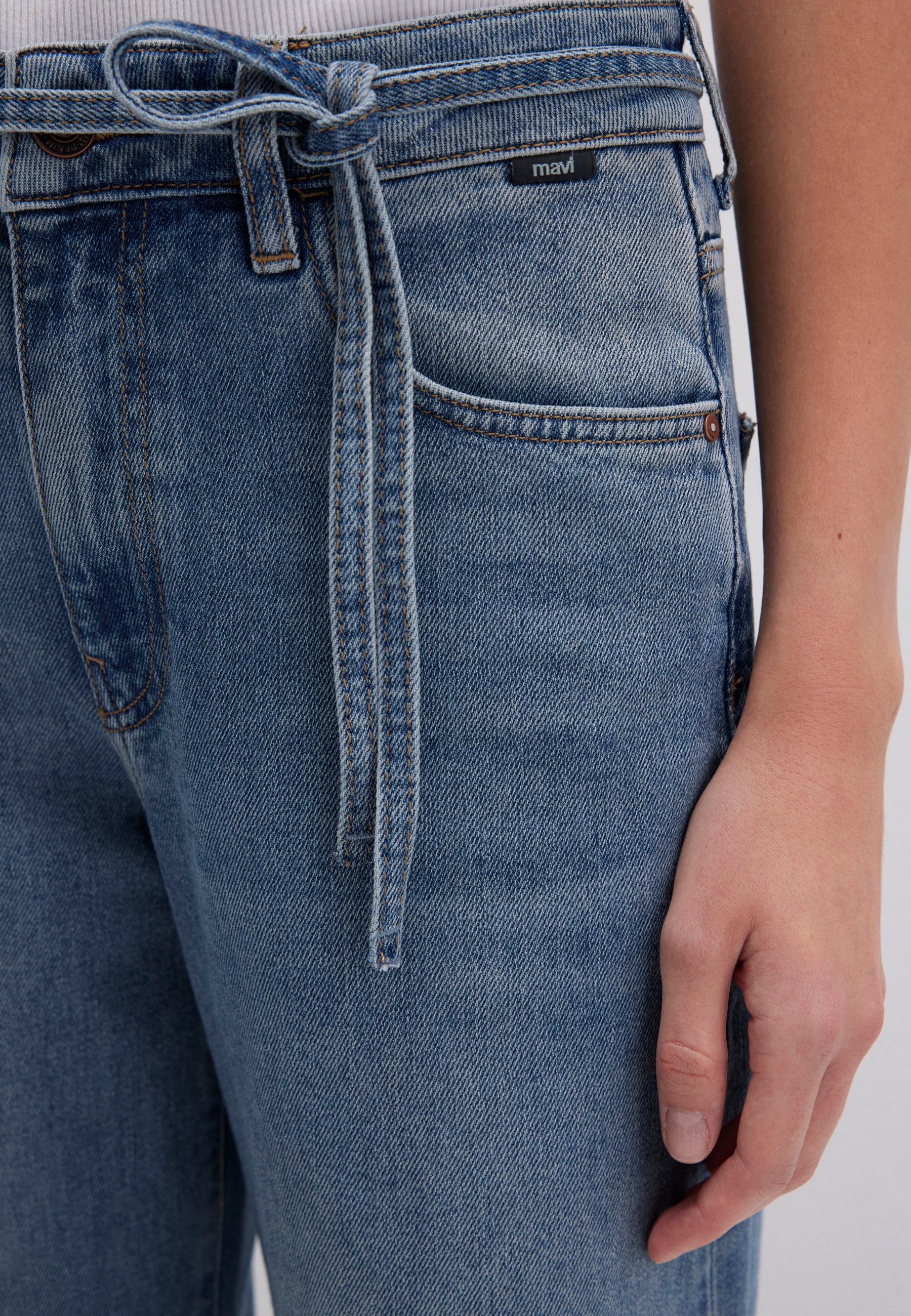 MALIBU W/Belt | High-Rise, Loose Wide Leg - Image 6