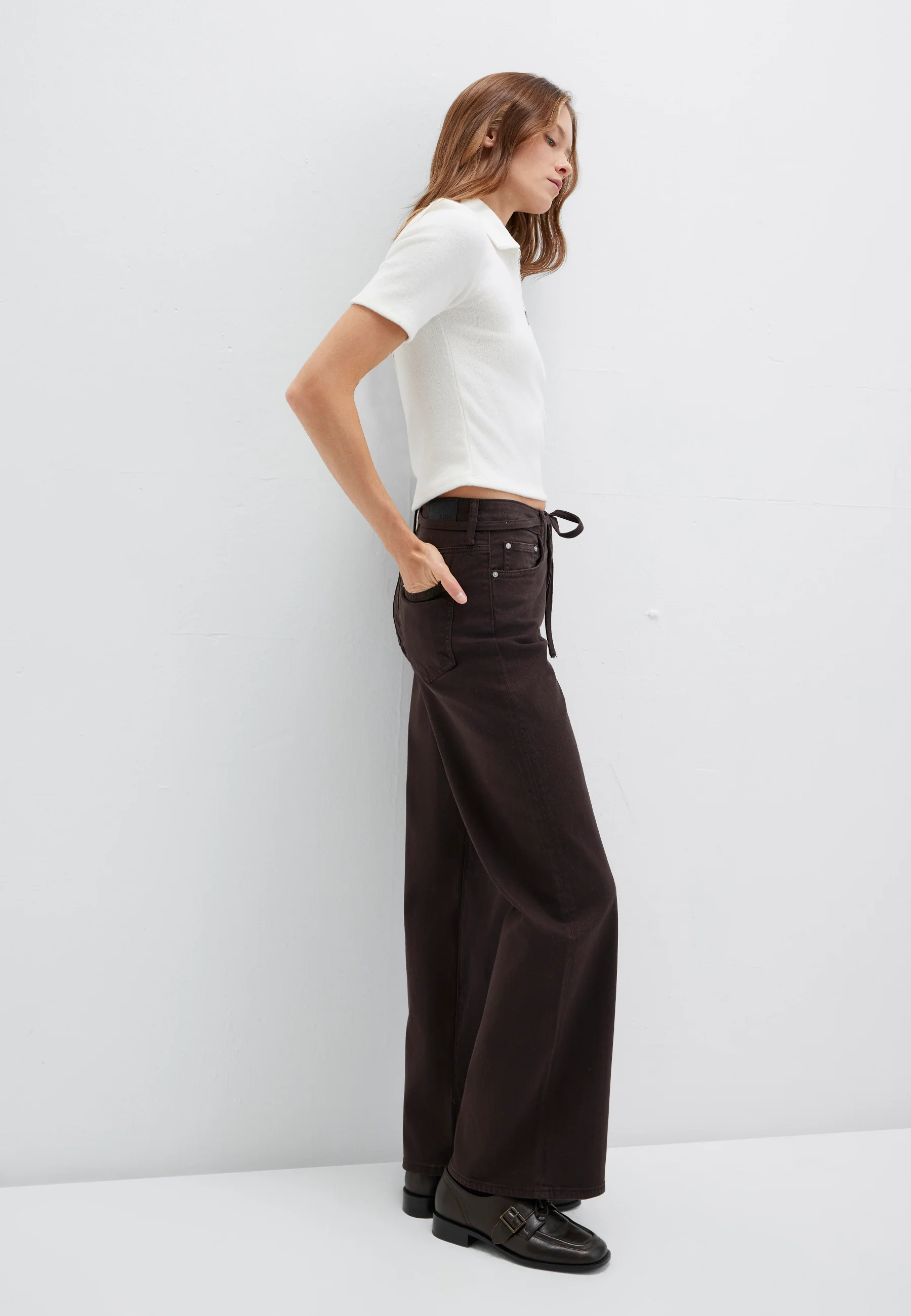 MALIBU W/Belt | High-Rise, Loose Wide Leg - Image 3
