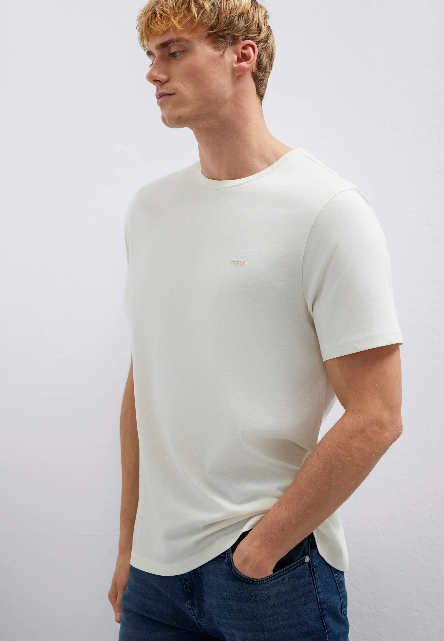 MAVI PRINTED T-SHIRT | Basic T-Shirt mit Mavi Logo - Image 3