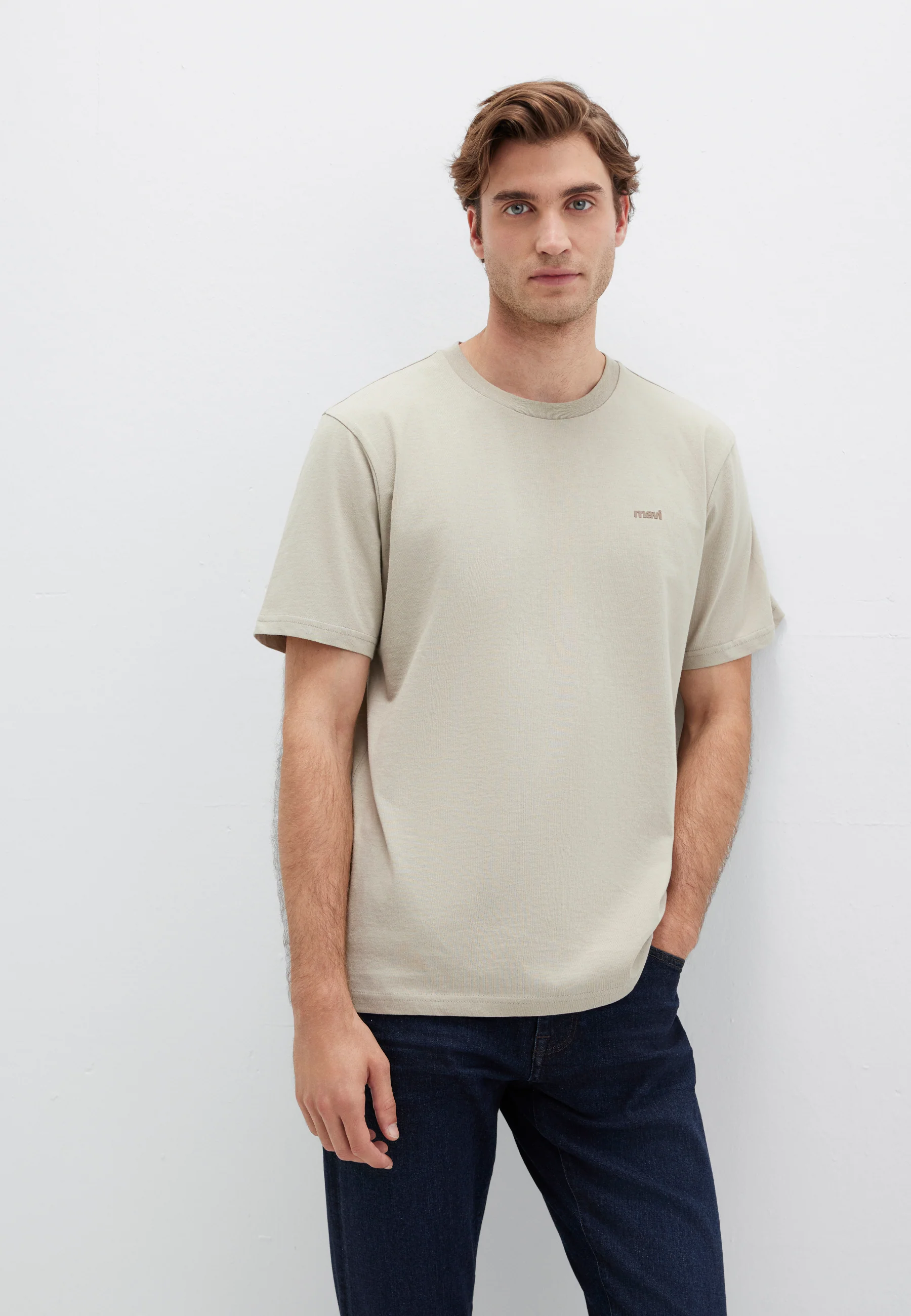 MAVİ PRINTED TEE | Basic T-Shirt mit Mavi Logo - Image 4
