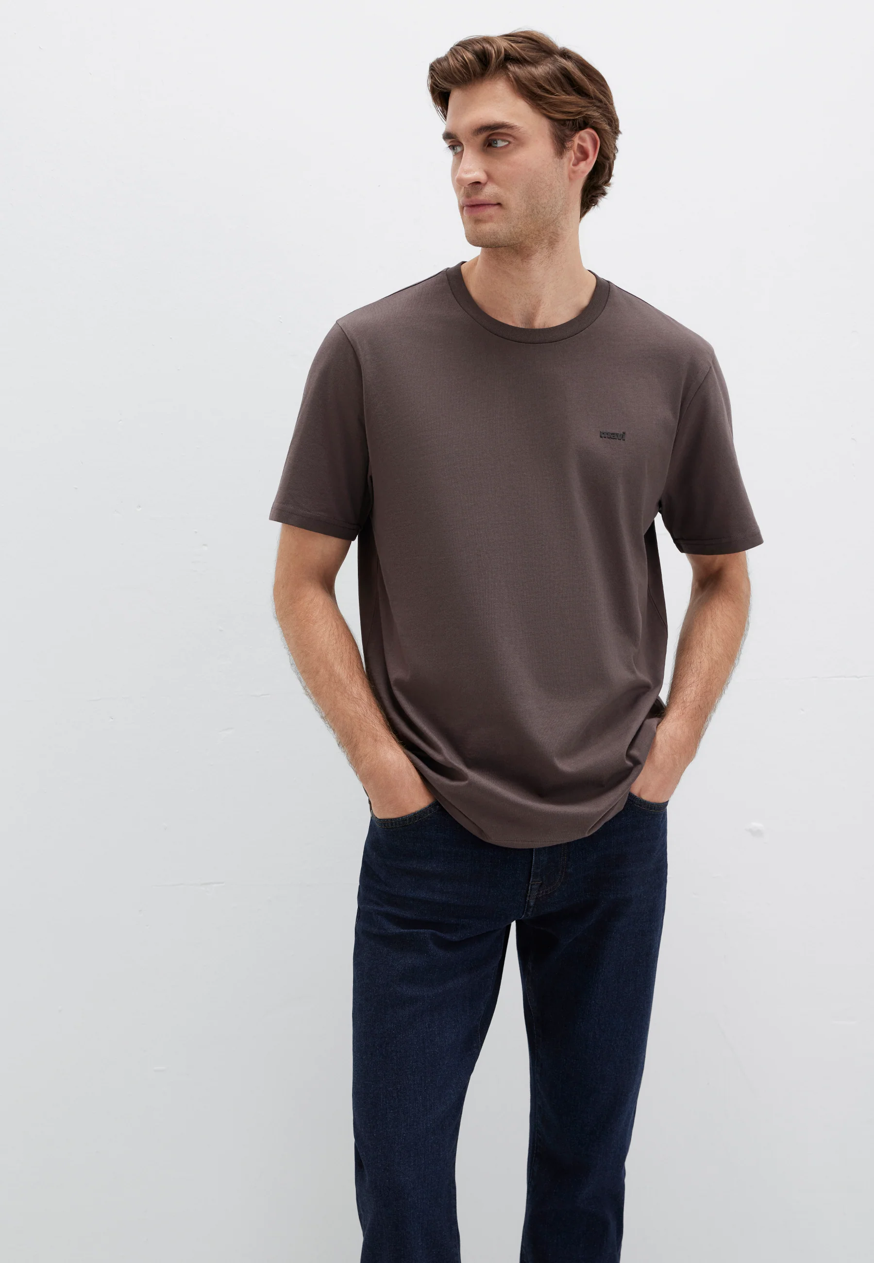 MAVİ PRINTED TEE | Basic T-Shirt mit Mavi Logo - Image 3