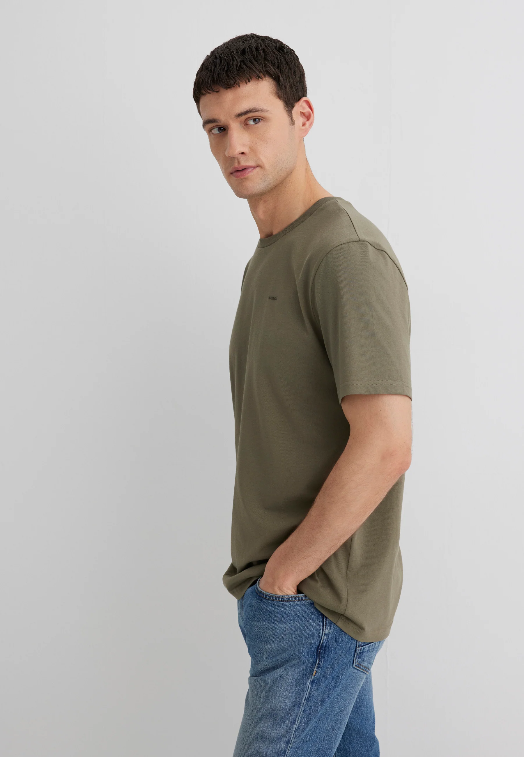 MAVİ PRINTED TEE | Basic T-Shirt mit Mavi Logo - Image 3