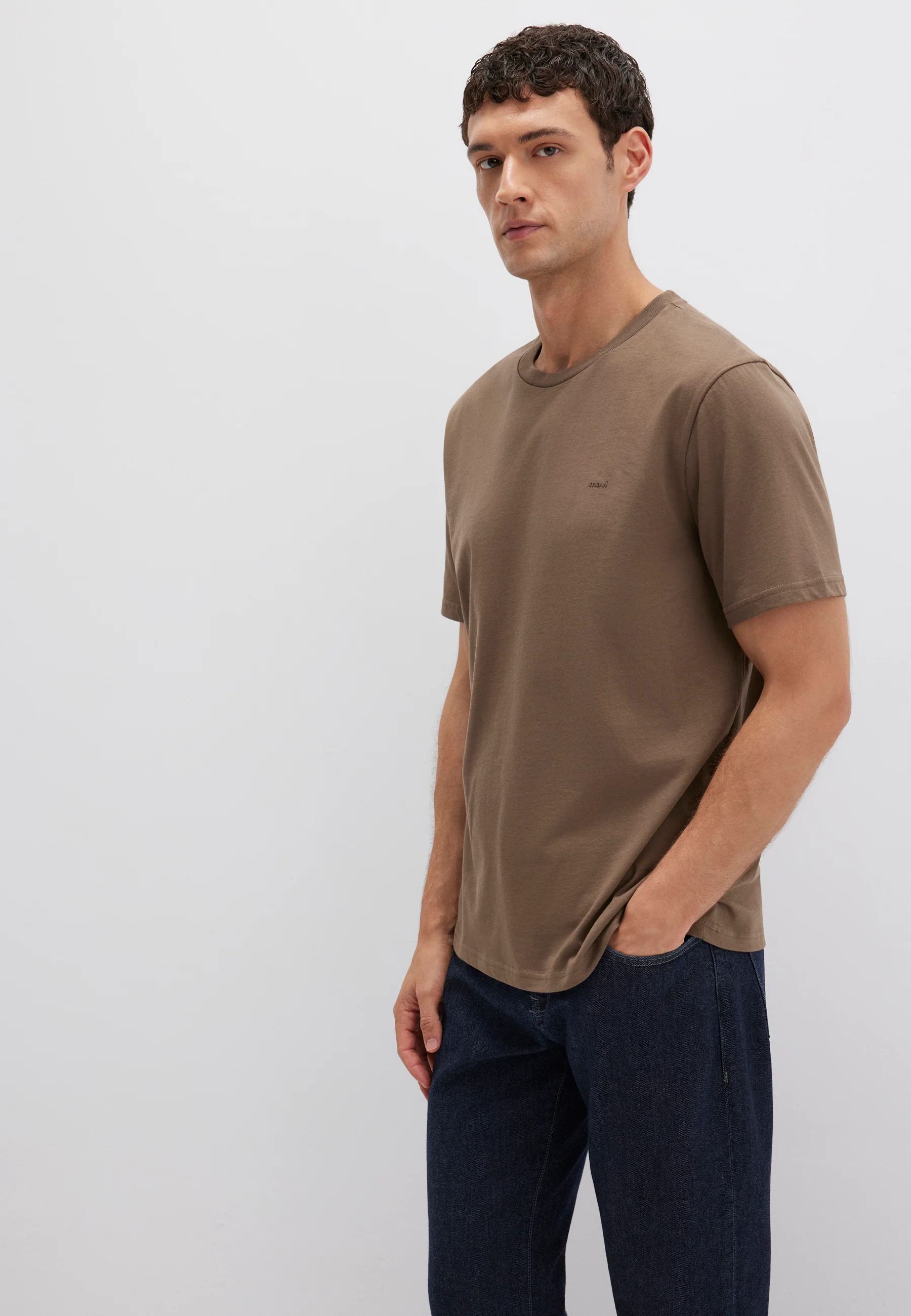 MAVİ PRINTED TEE | Basic T-Shirt mit Mavi Logo - Image 3
