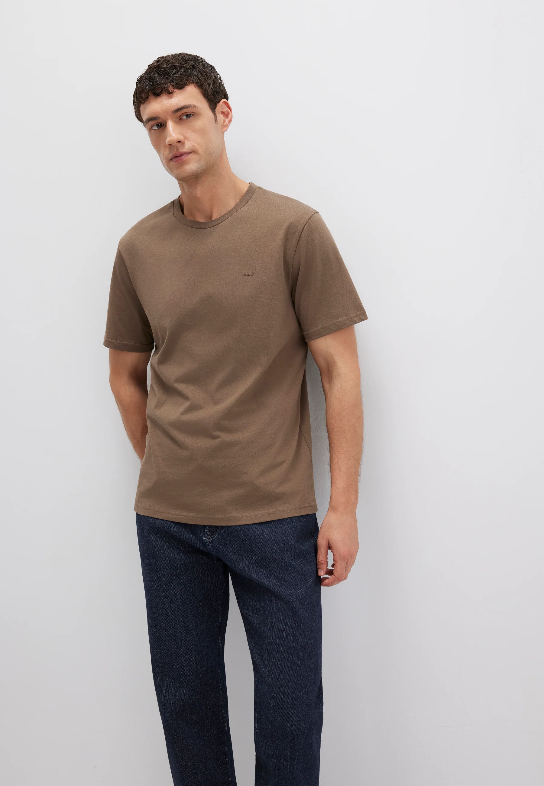 MAVİ PRINTED TEE | Basic T-Shirt mit Mavi Logo - Image 4
