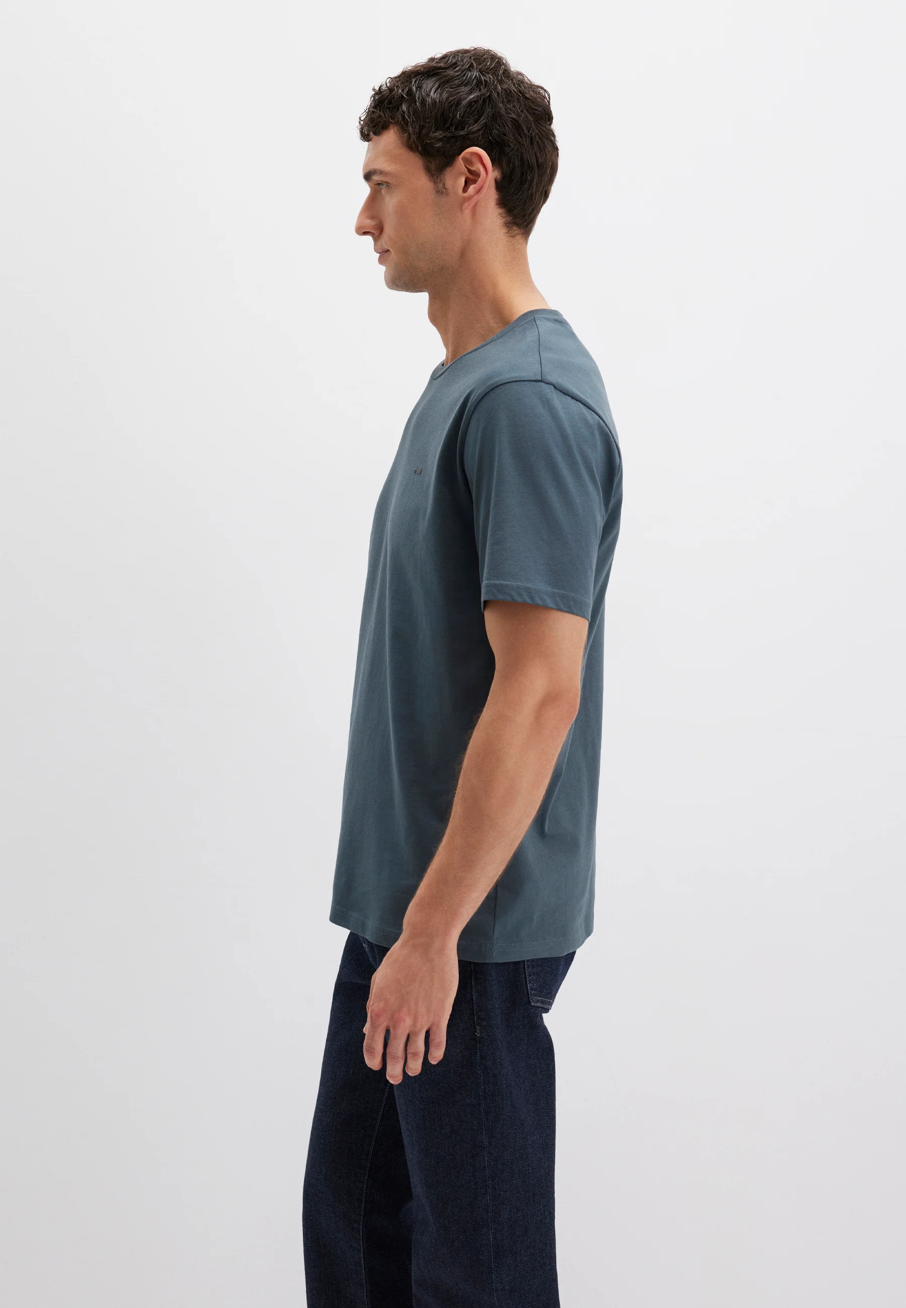 MAVİ PRINTED TEE | Basic T-Shirt mit Mavi Logo - Image 3