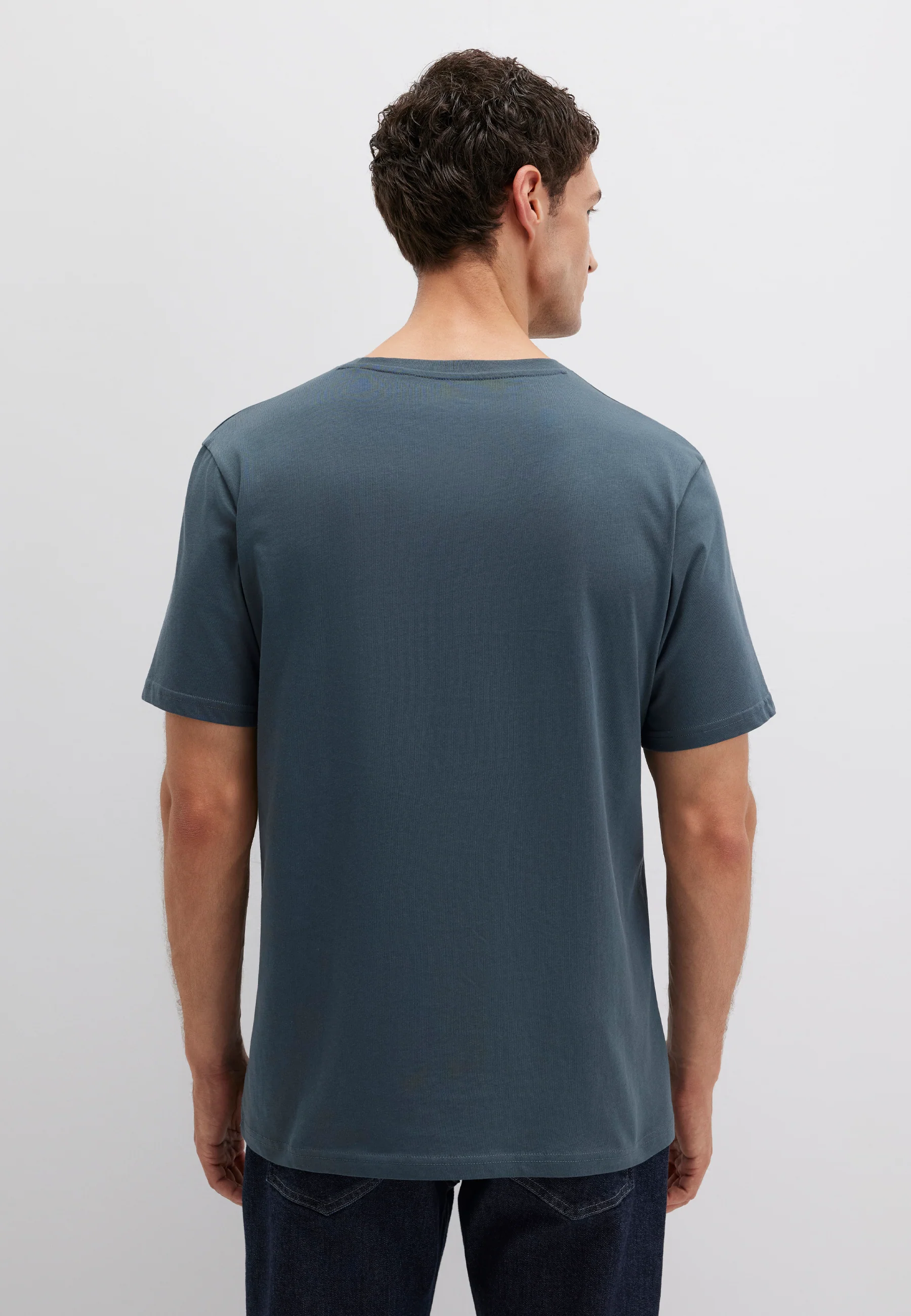 MAVİ PRINTED TEE | Basic T-Shirt mit Mavi Logo - Image 5