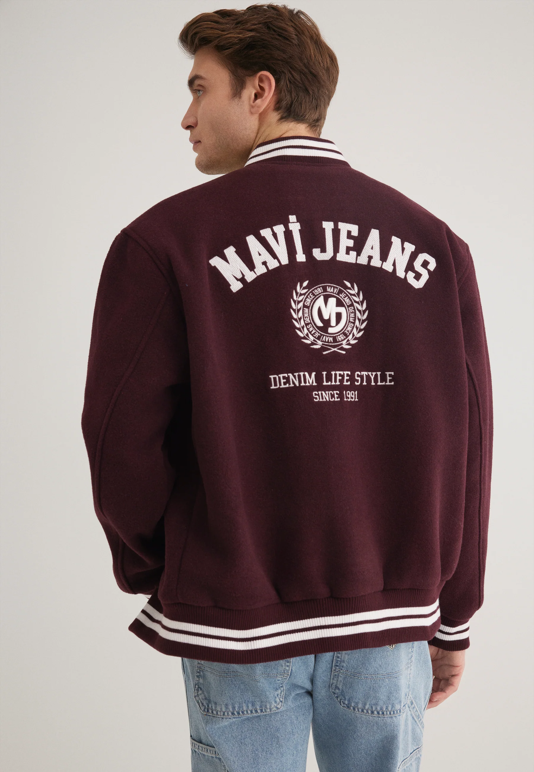 JACKE | Mavi Jacke mit Logo - Image 4