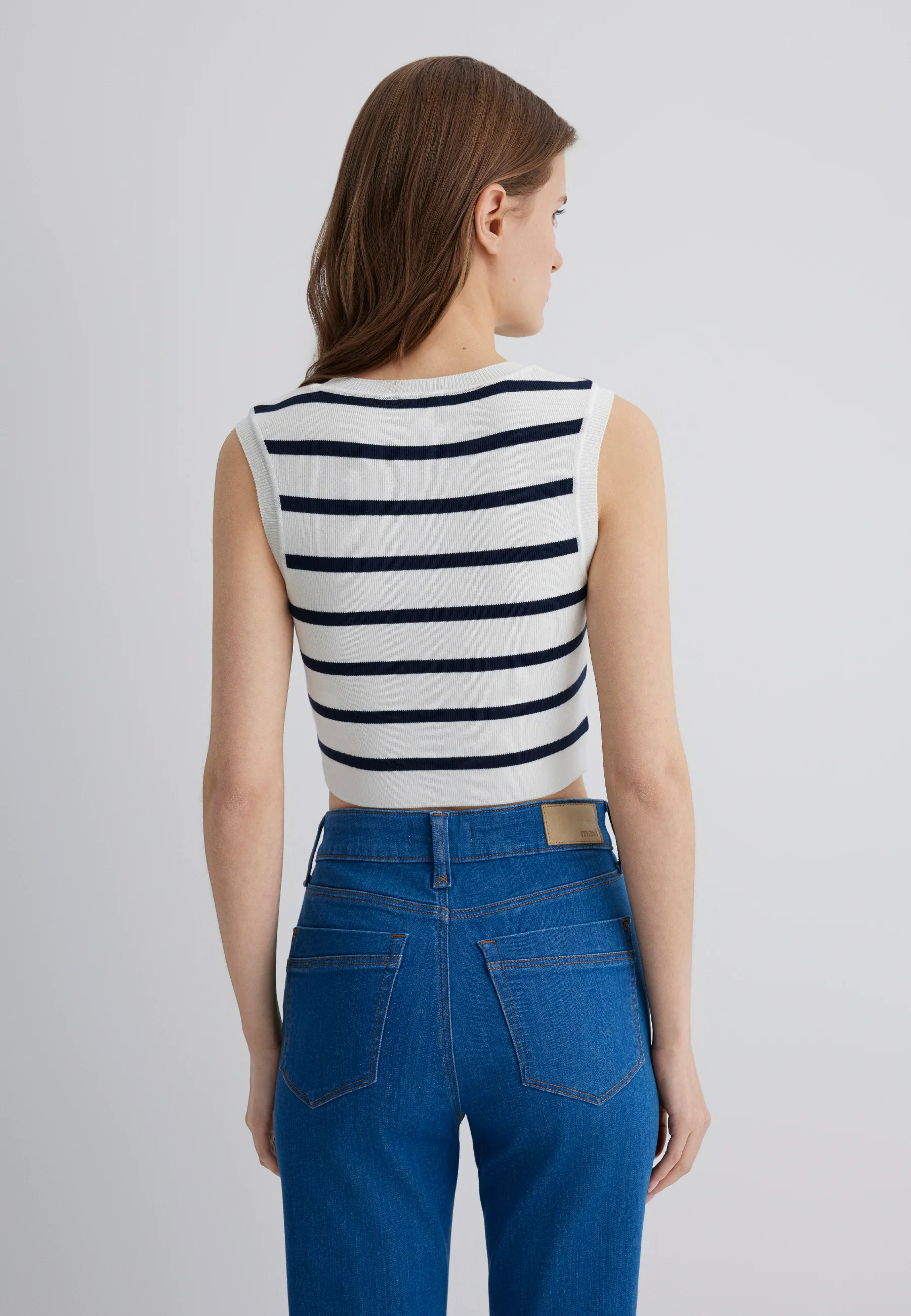 NONSLEEVE TRICOT | Strick Top - Image 5