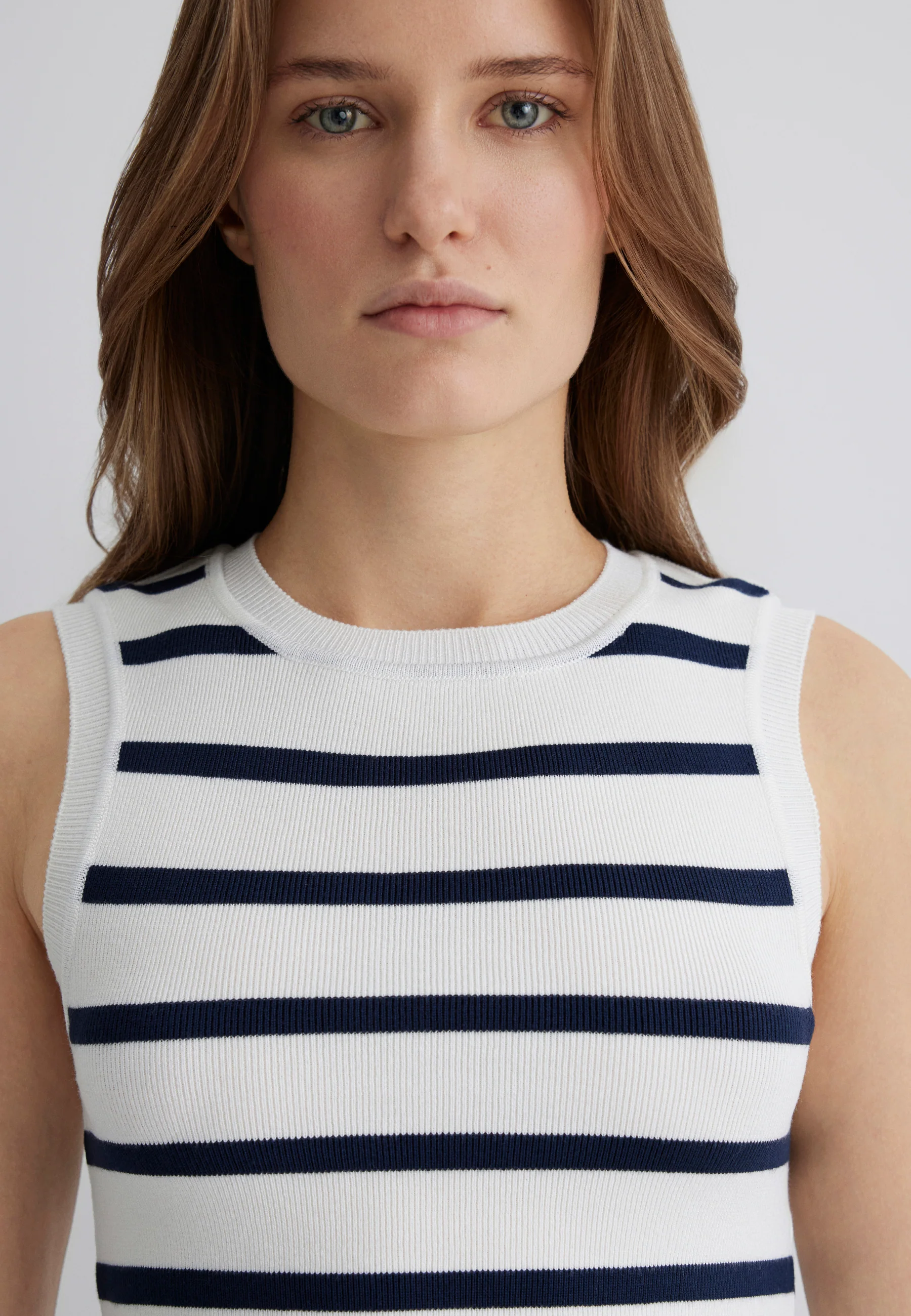 NONSLEEVE TRICOT | Strick Top - Image 6