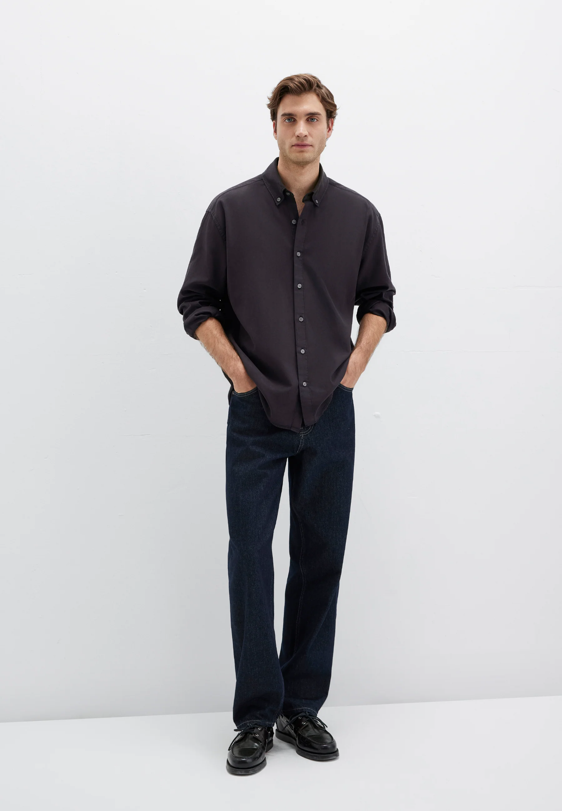 LONG SLEEVE SHIRT | Premium Hemd mit Kentkragen - Image 3