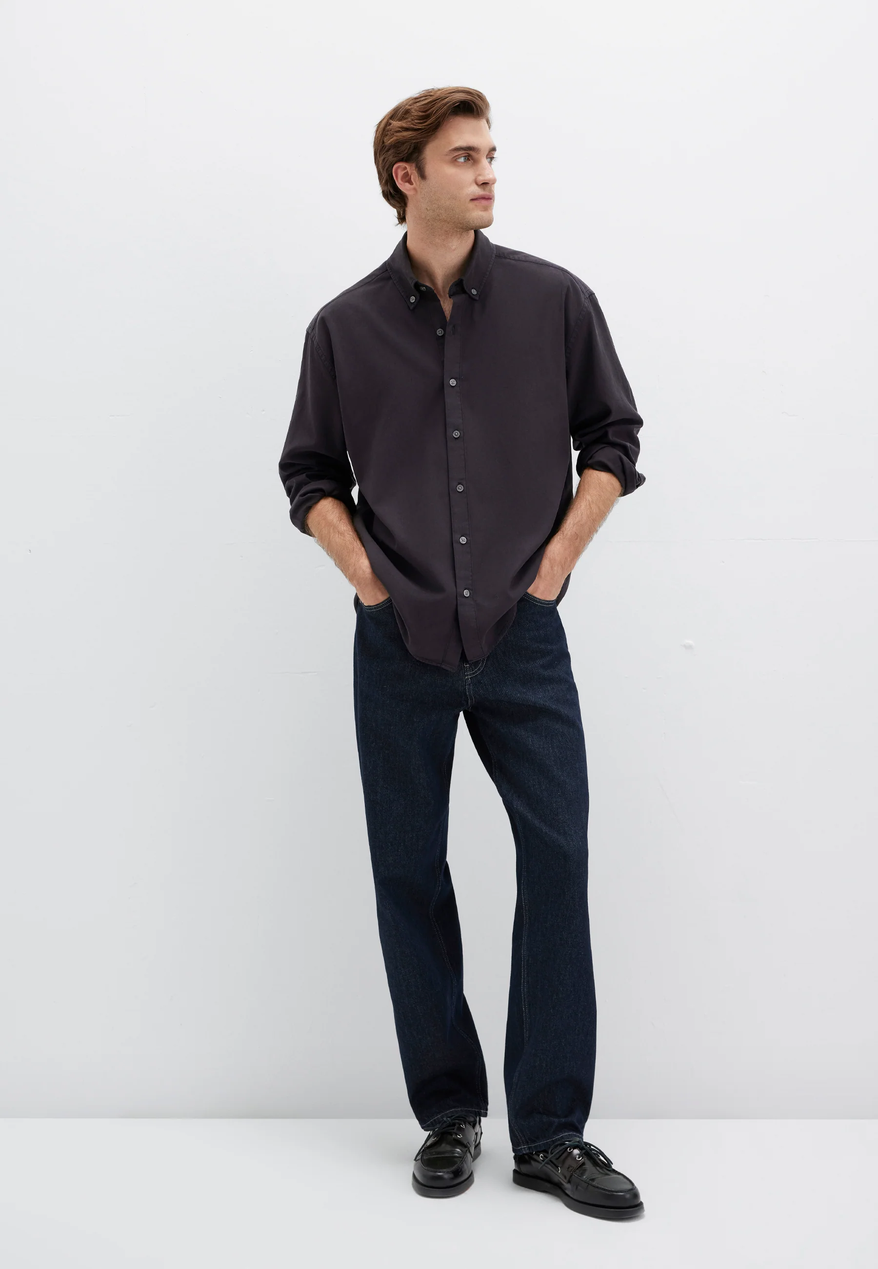 LONG SLEEVE SHIRT | Premium Hemd mit Kentkragen - Image 4