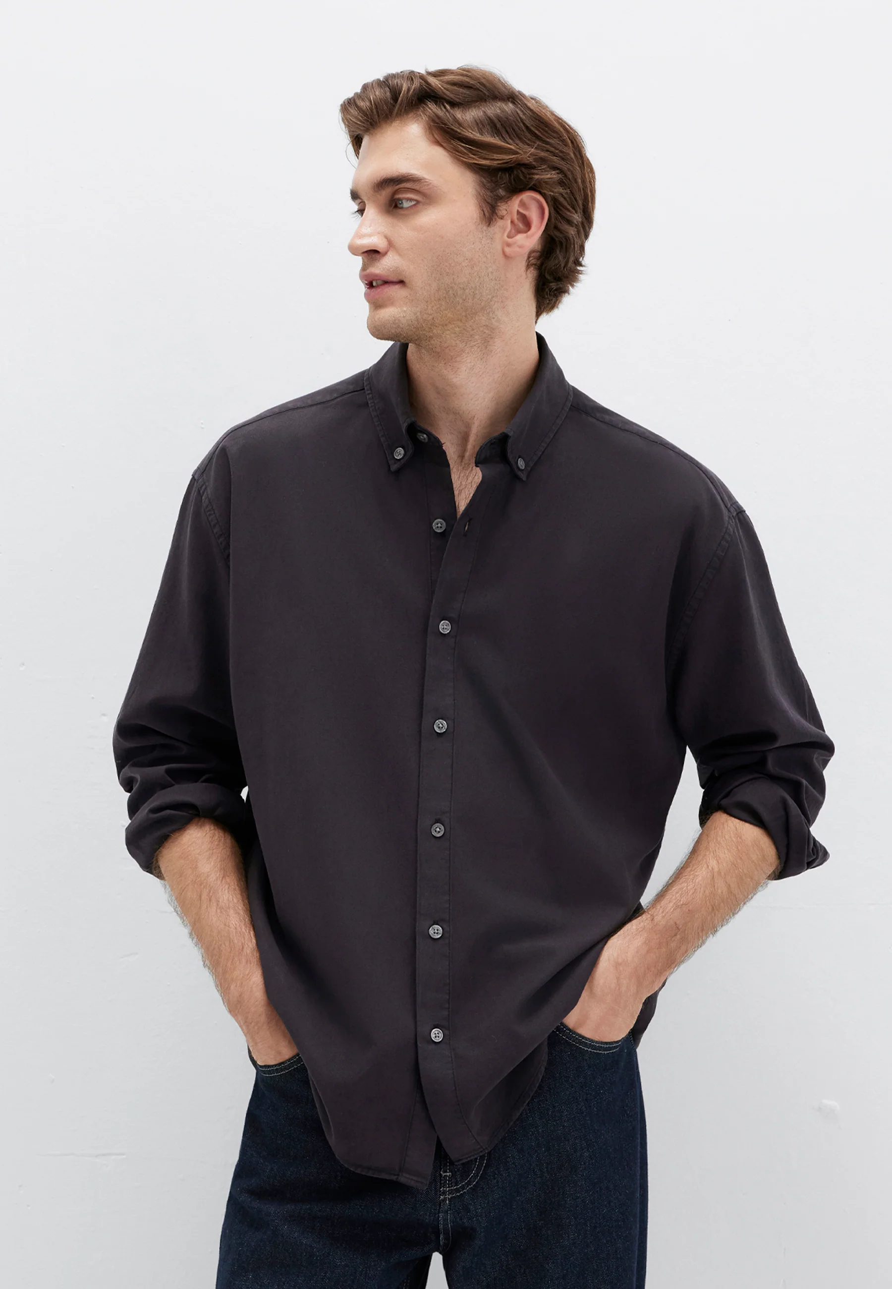LONG SLEEVE SHIRT | Premium Hemd mit Kentkragen - Image 6