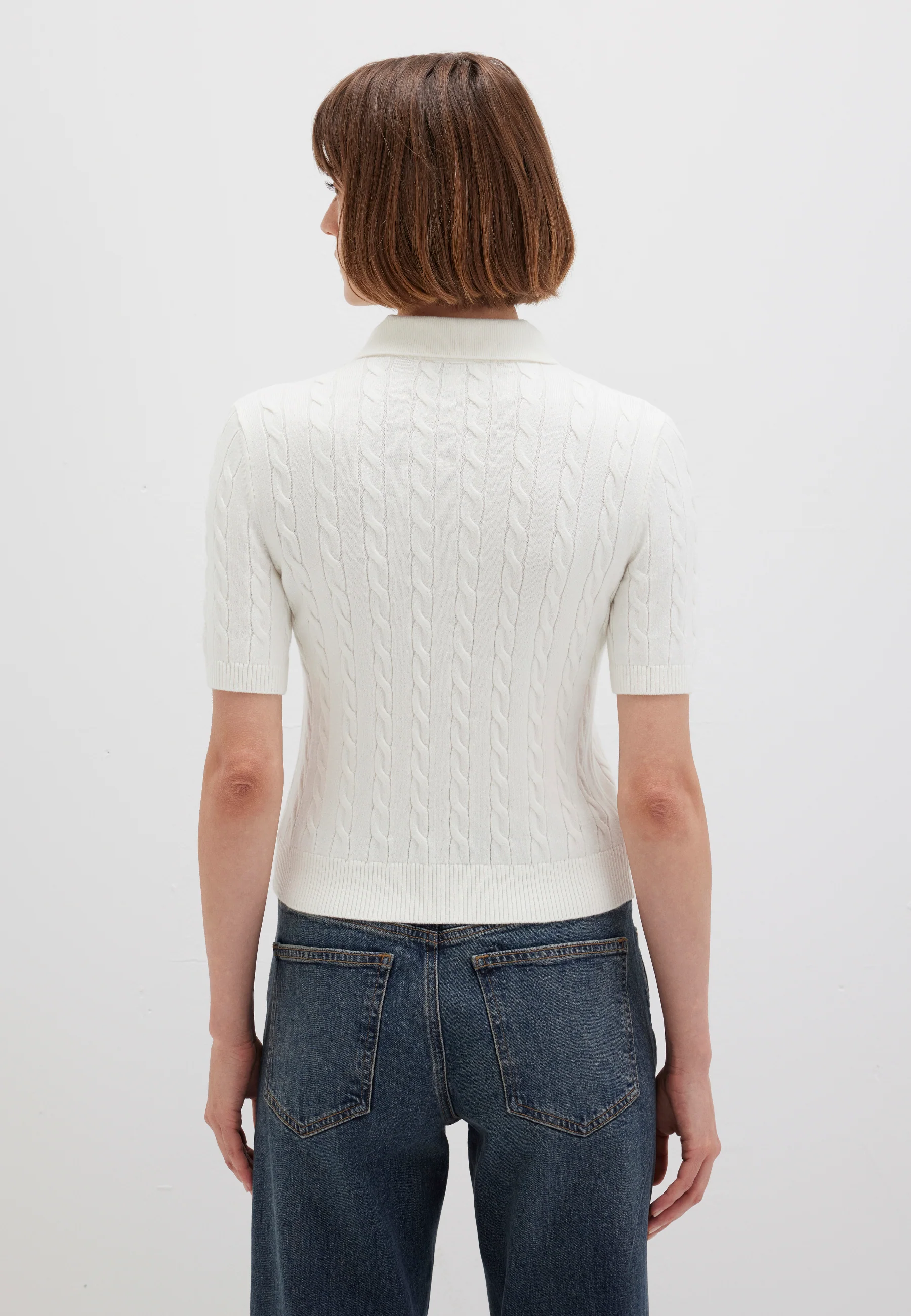 POLO COLLAR SWEATER | Strick Top - Image 5