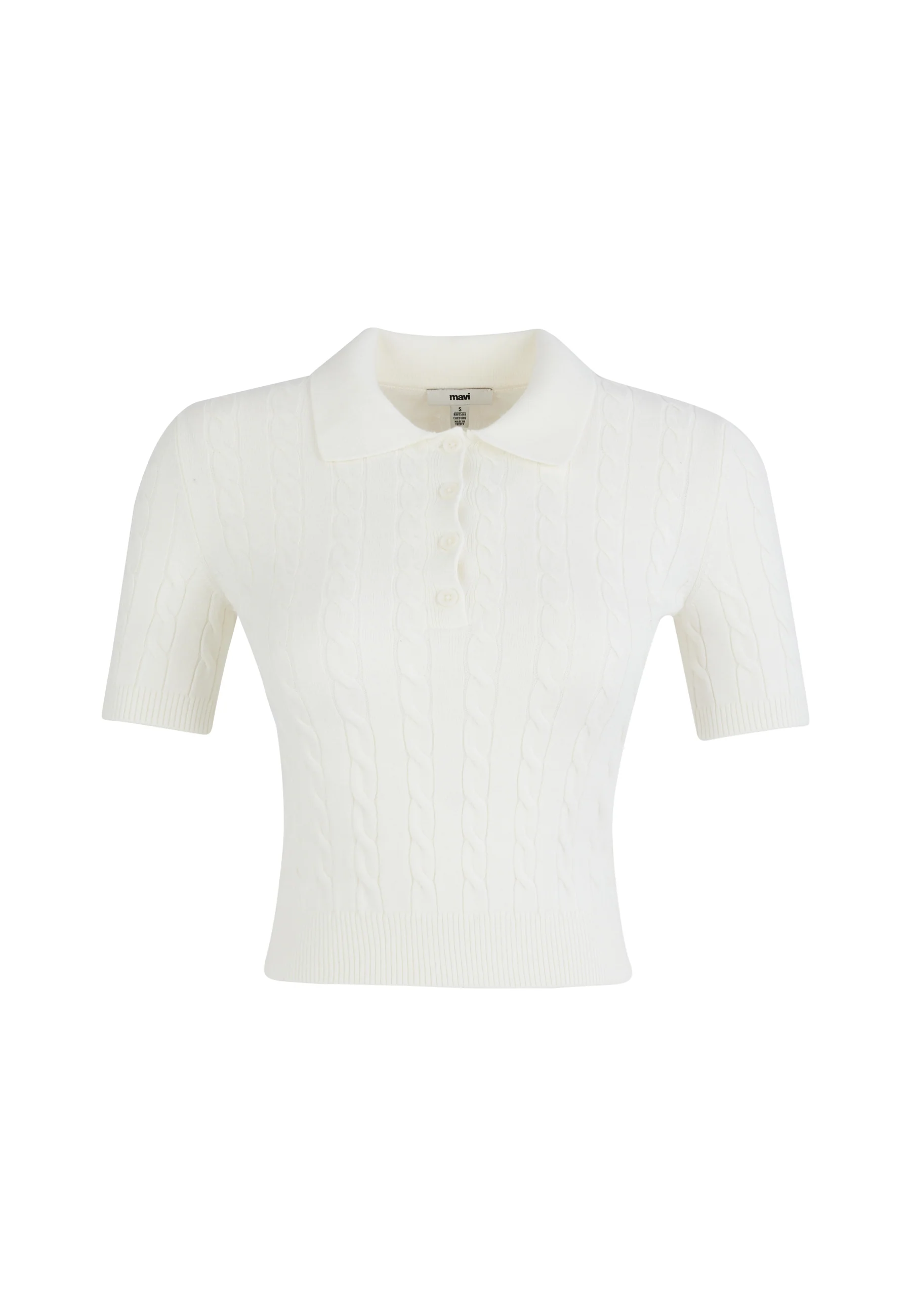POLO COLLAR SWEATER | Strick Top - Image 8