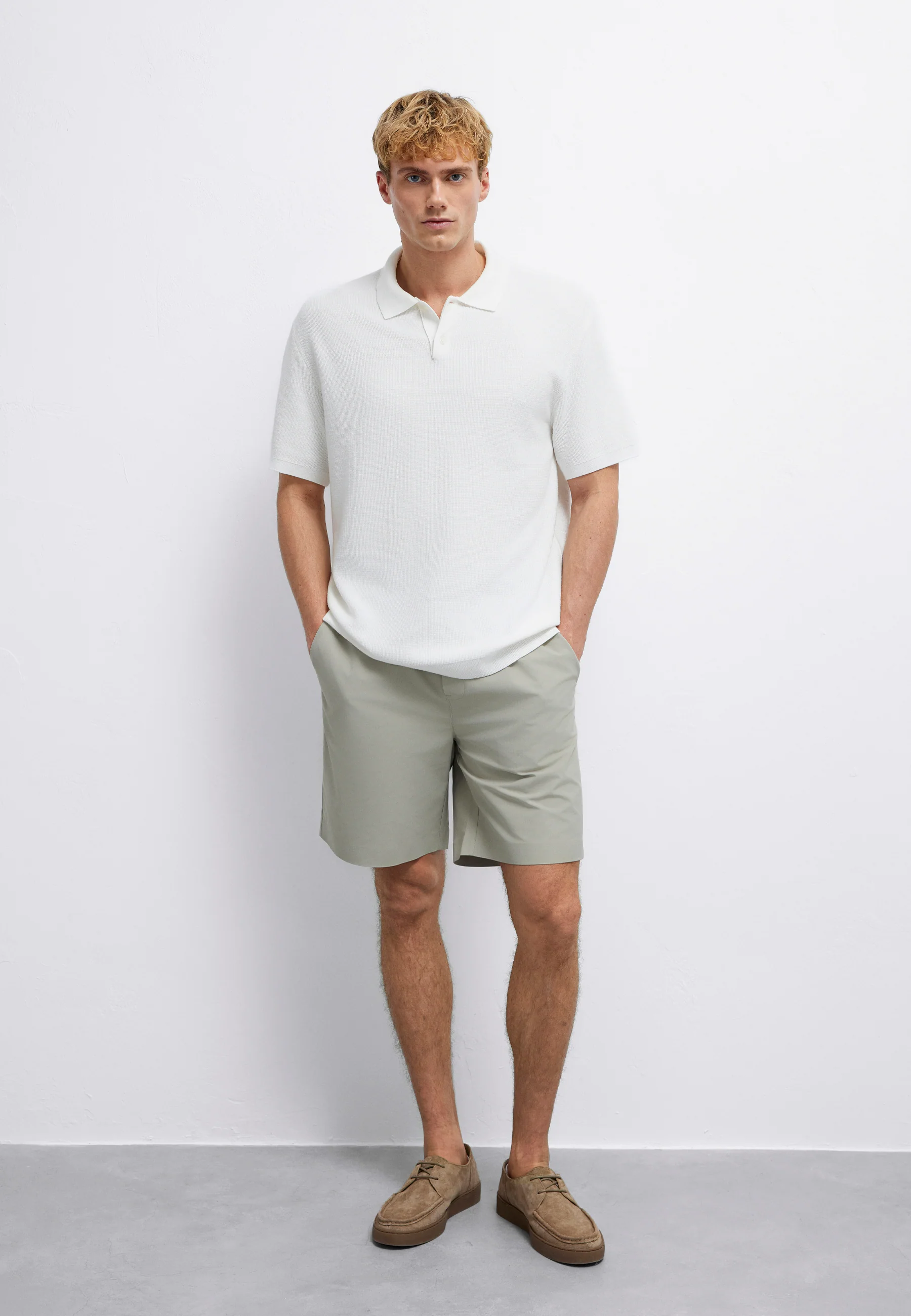 POLO NECK KNIT | Strick Poloshirt - Image 4