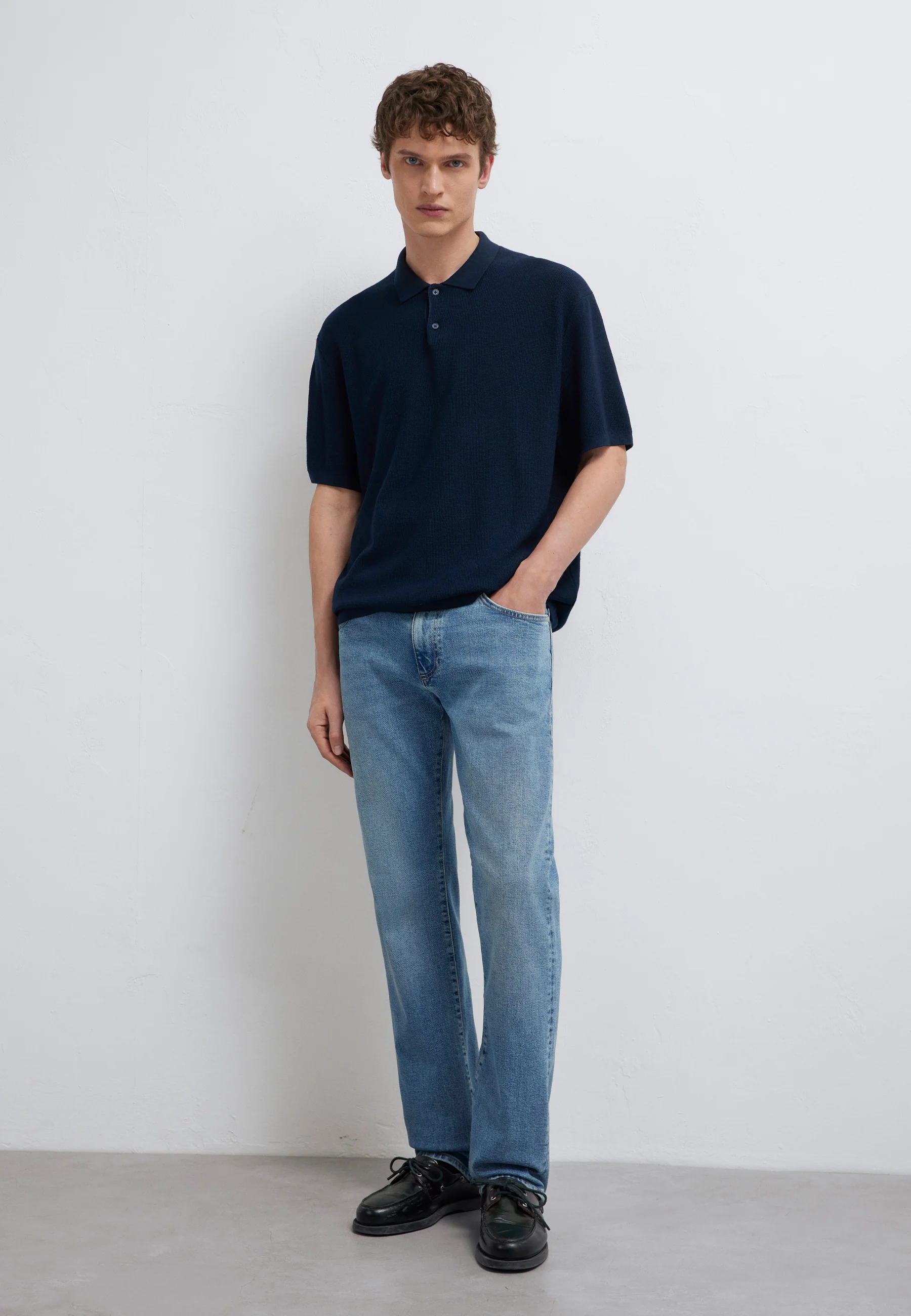 POLO NECK KNIT | Strick Poloshirt - Image 4